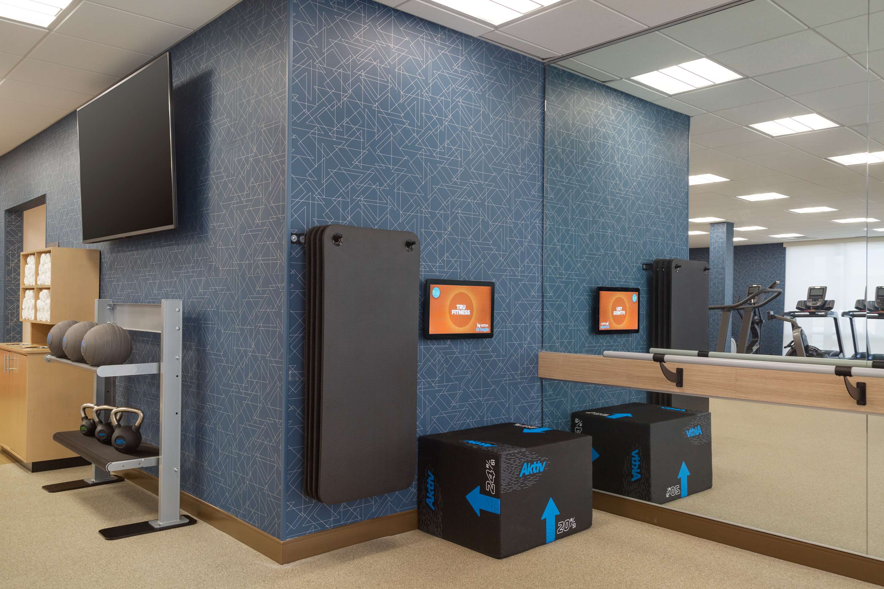 Health club fitness center gym