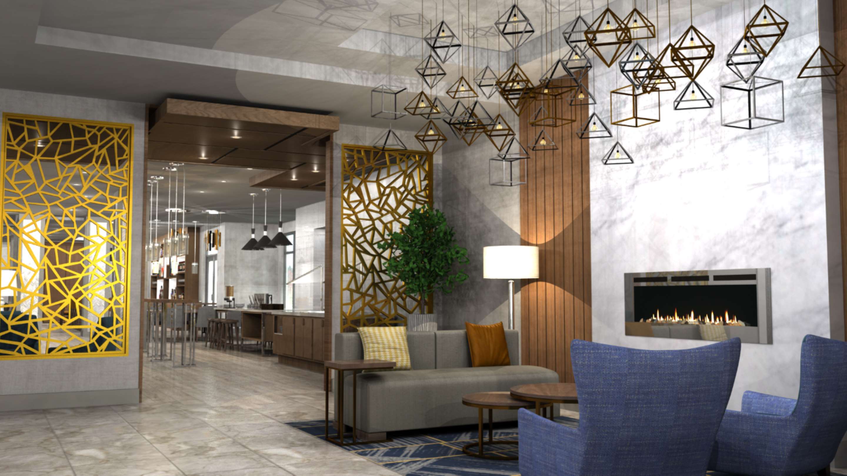 Lobby | Hilton Garden Inn Wilsonville