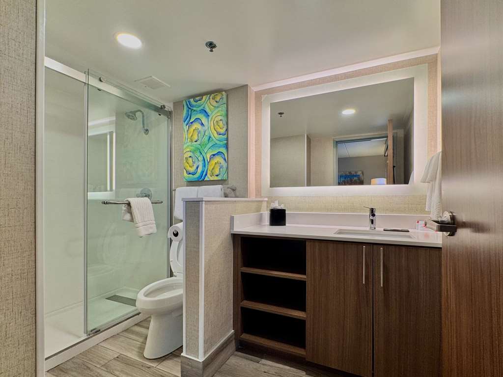 MAINSTAY SUITES OAKBROOK TERRACE --guestroom-Guest Room,Bathroom,On-Site.jpg