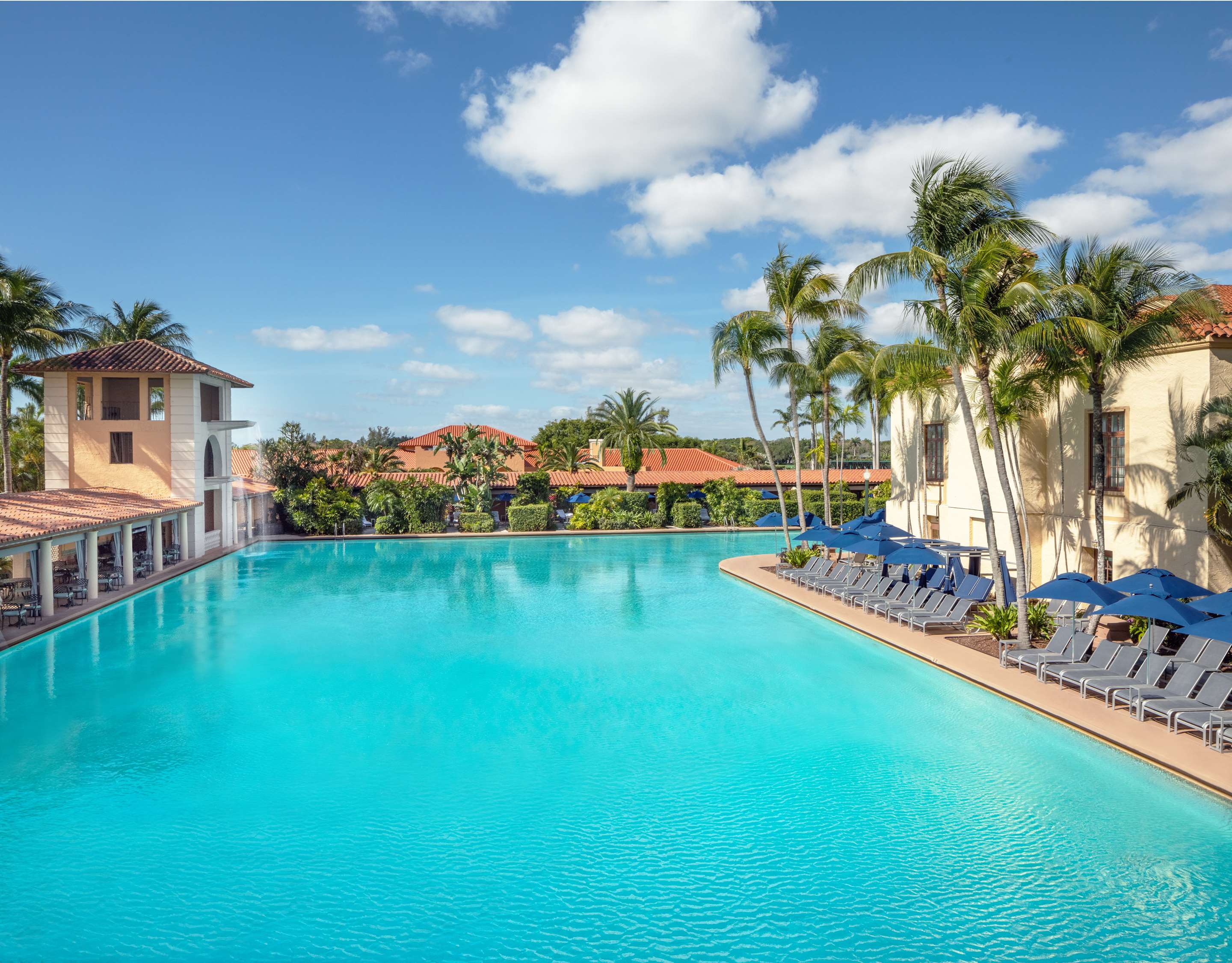 Biltmore Hotel Miami Coral Gables Pool from upper loggia