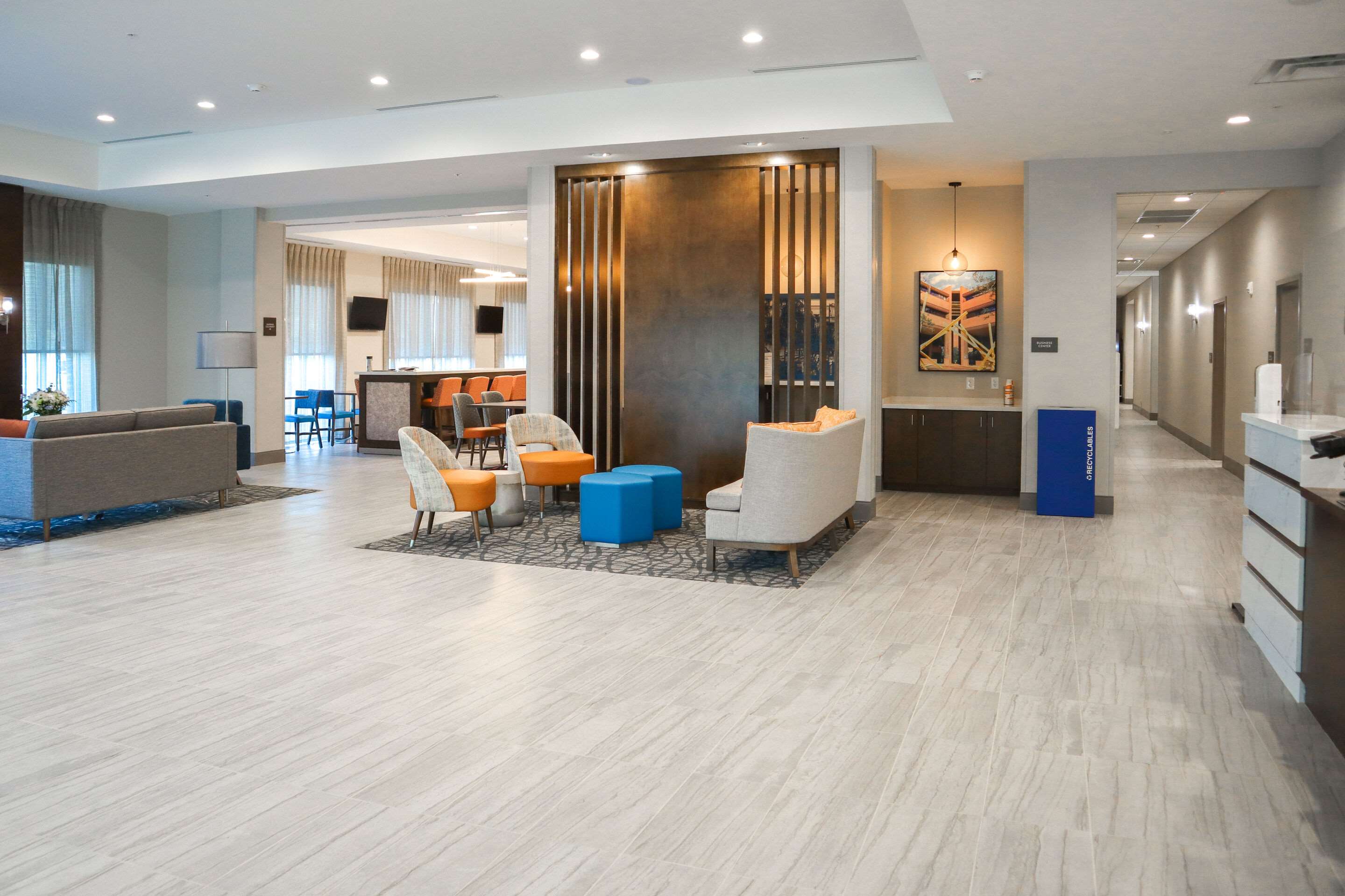 Hotel lobby