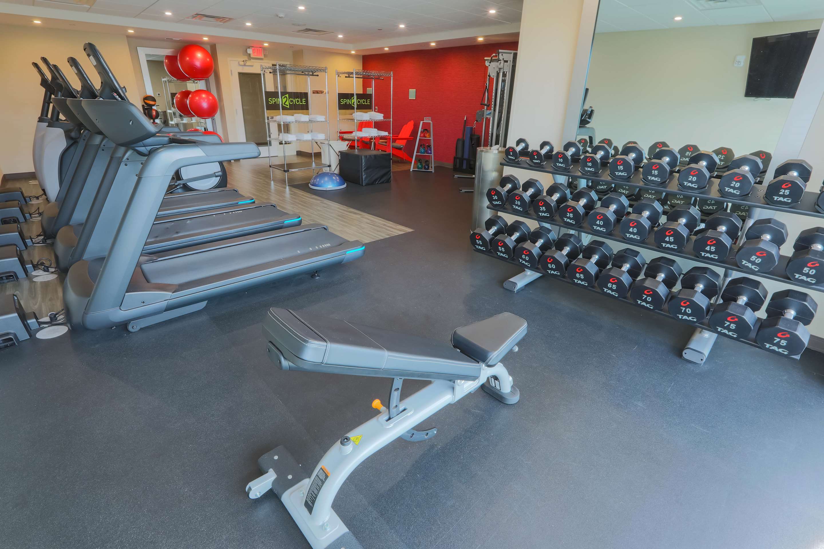 Health club fitness center gym