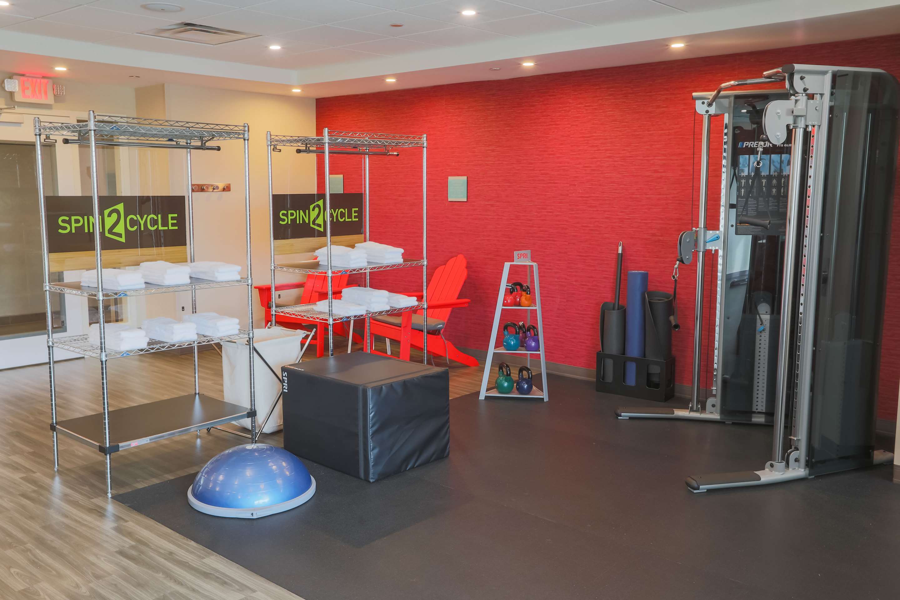 Health club fitness center gym