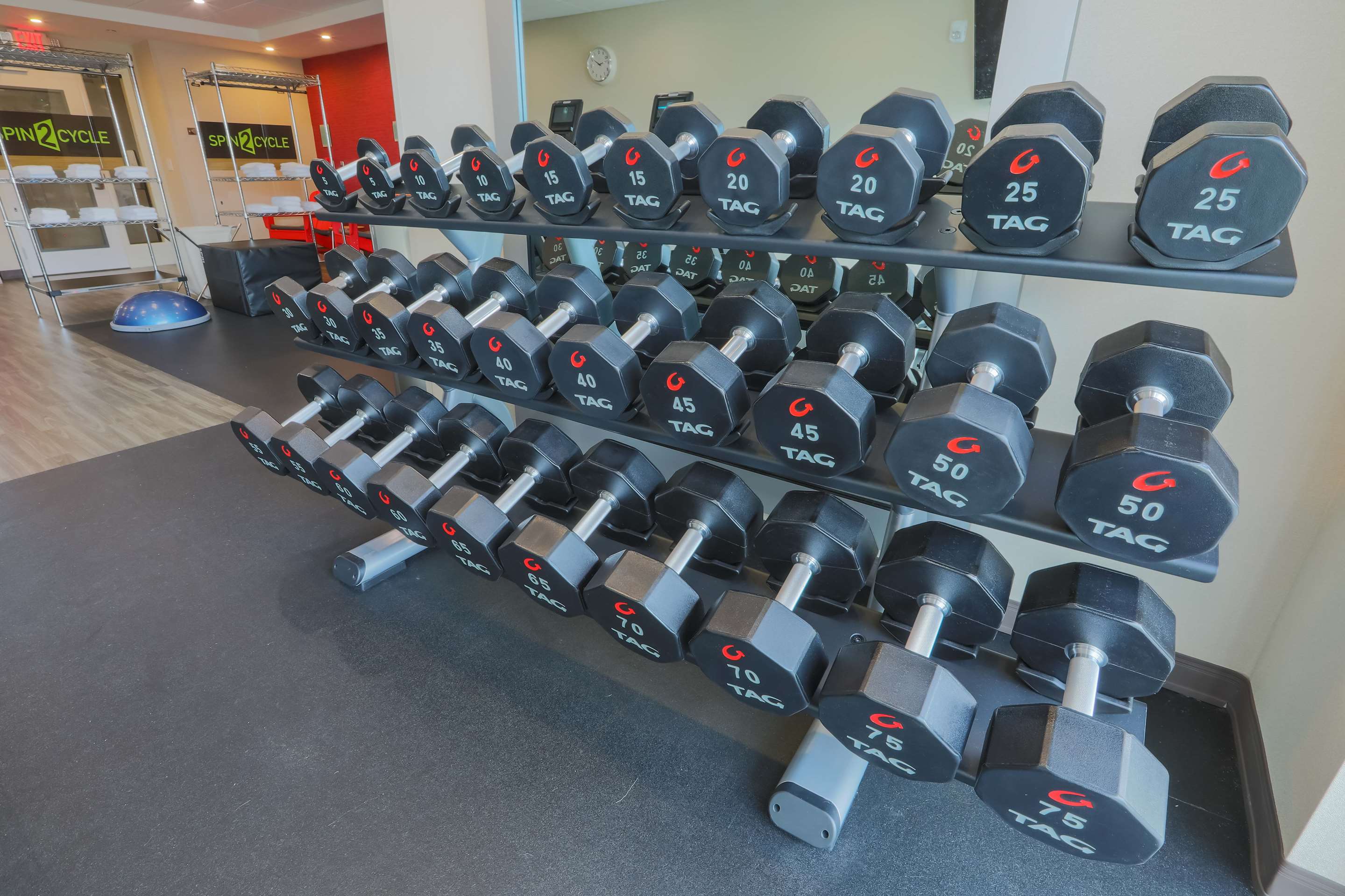 Health club fitness center gym