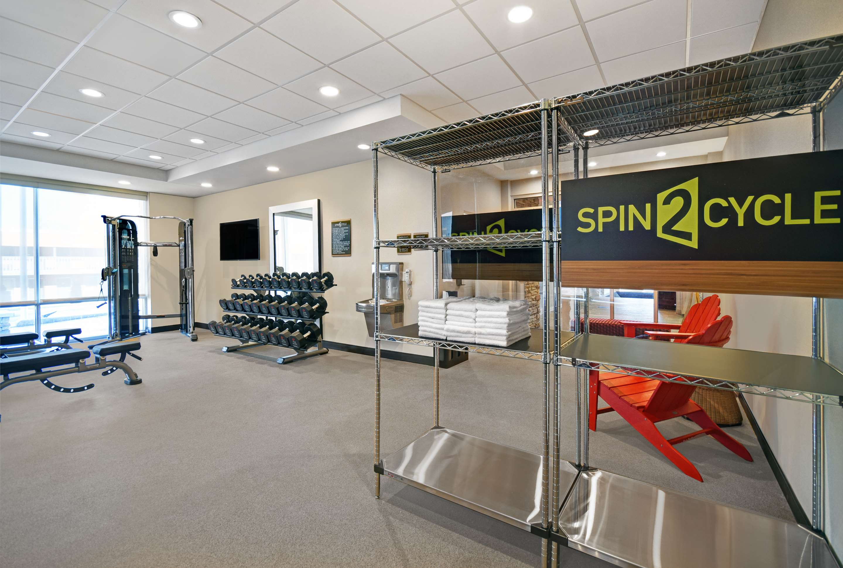 Health club fitness center gym