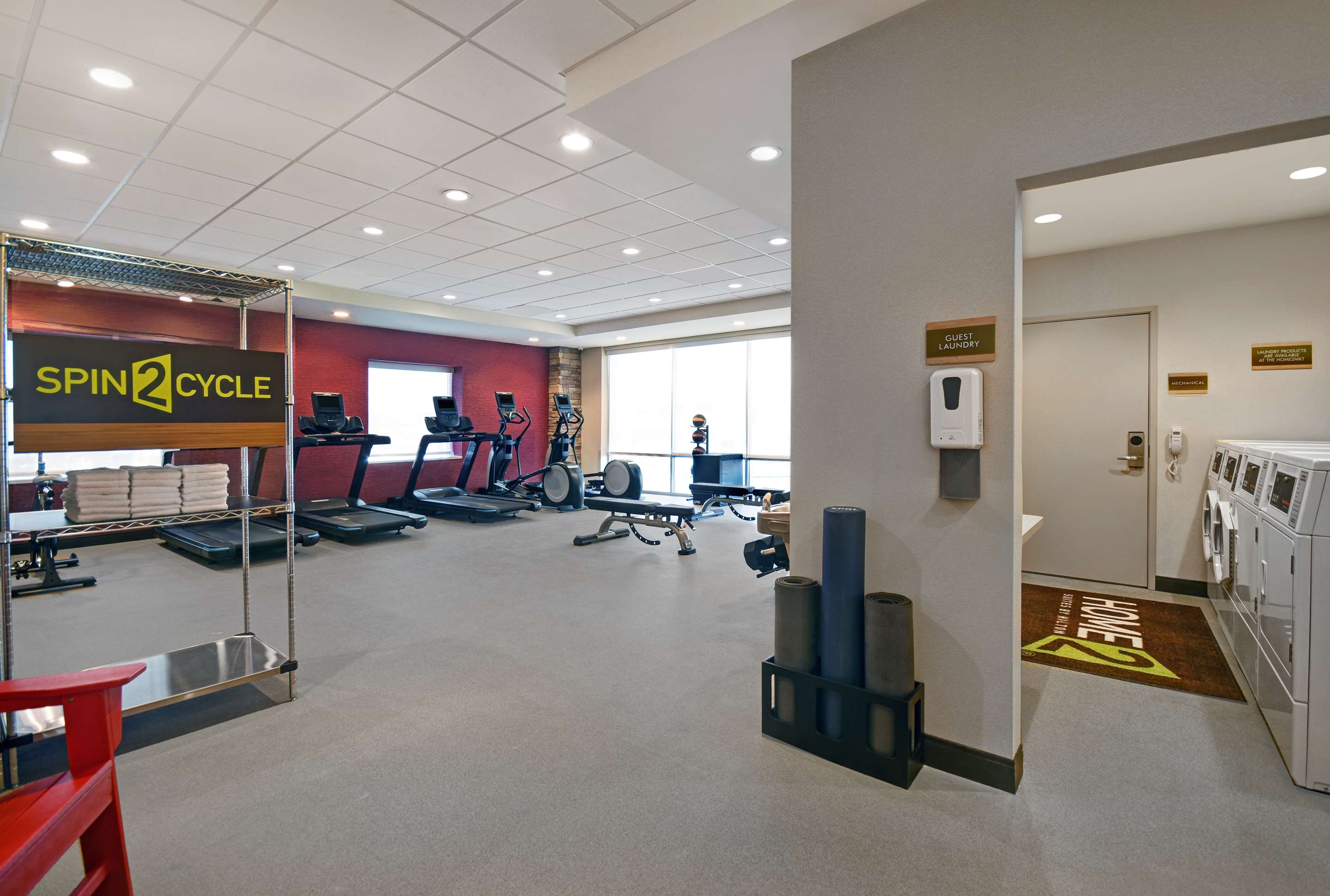 Health club fitness center gym