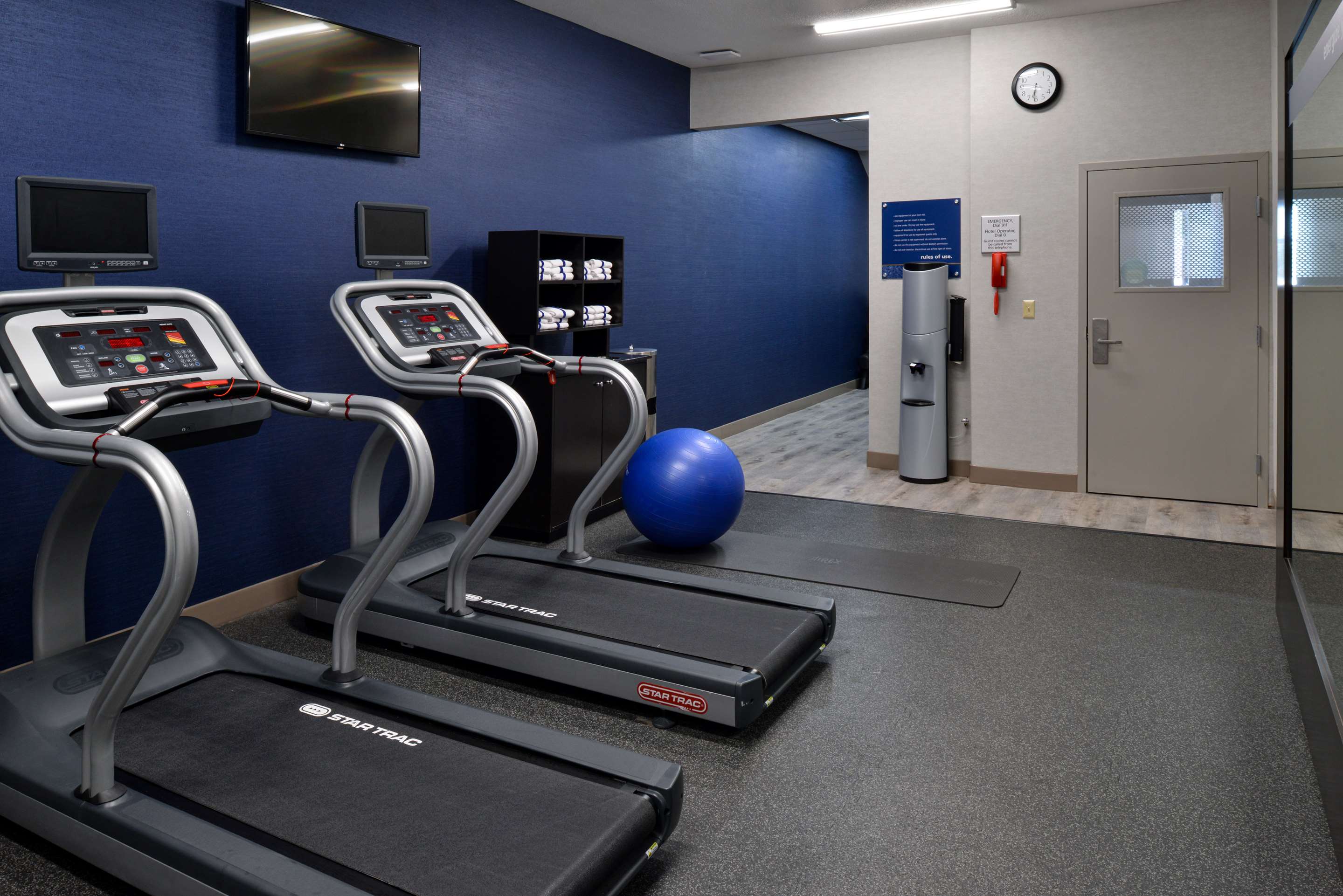 Health club fitness center gym