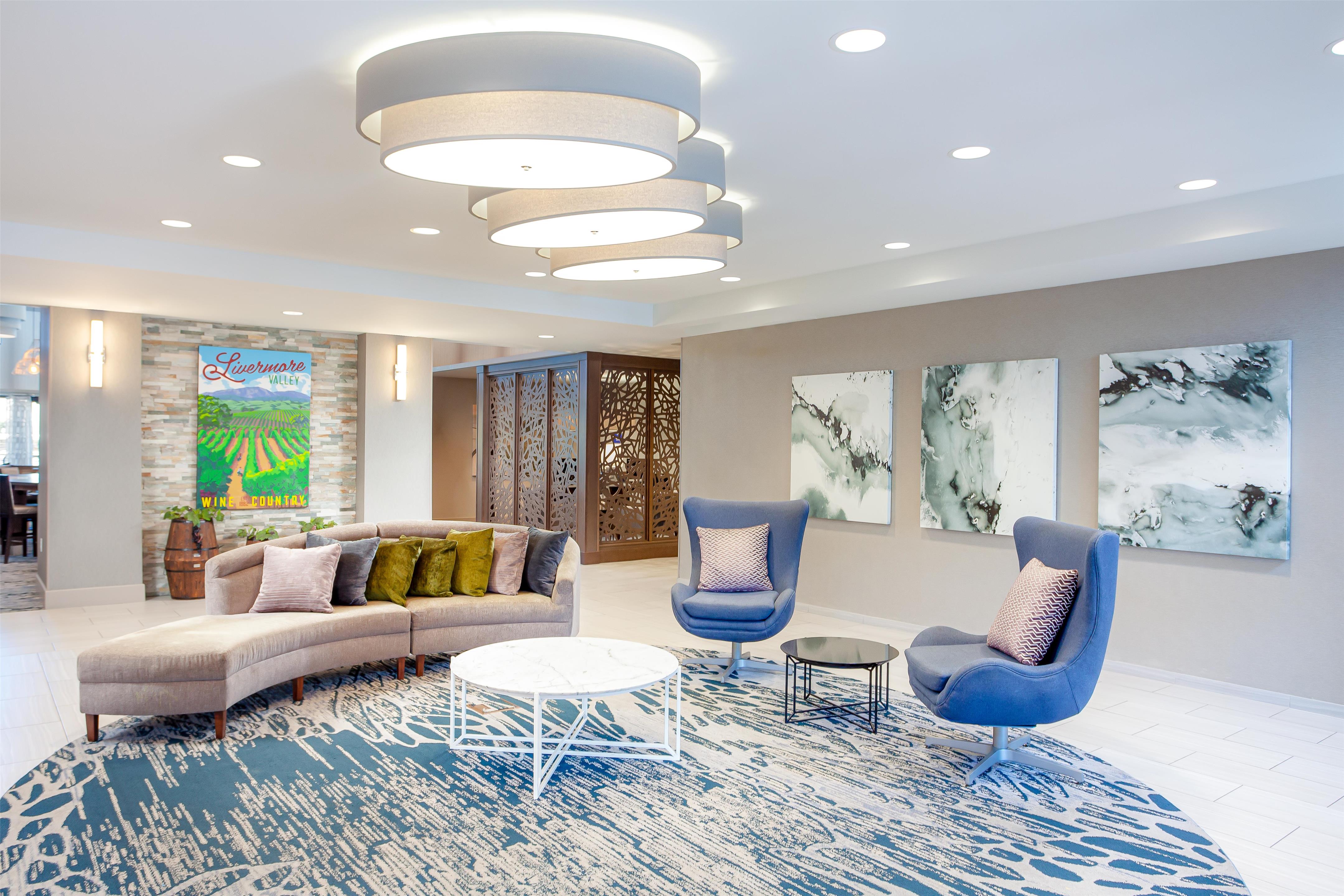 Lobby | Homewood Suites by Hilton Livermore, CA