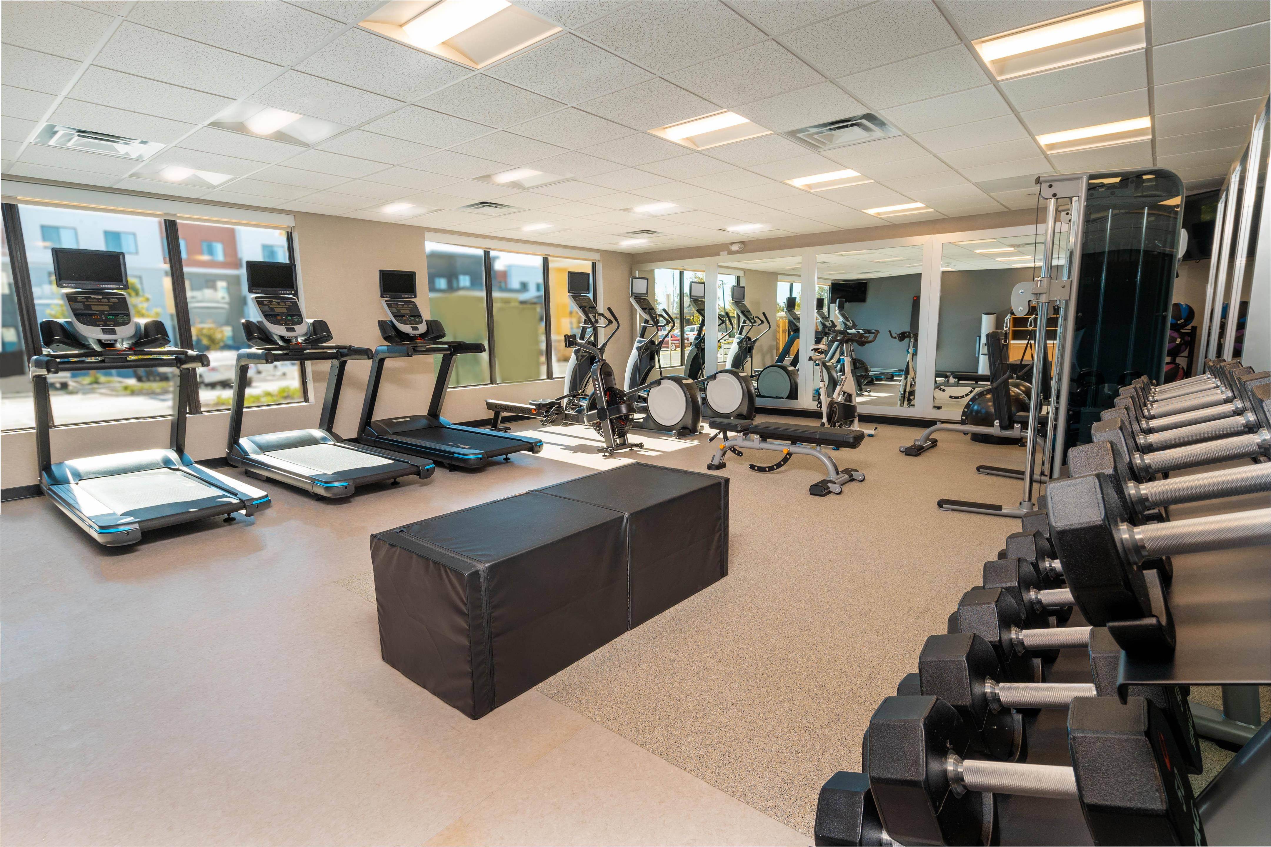 Health club fitness center gym | Homewood Suites by Hilton Livermore, CA