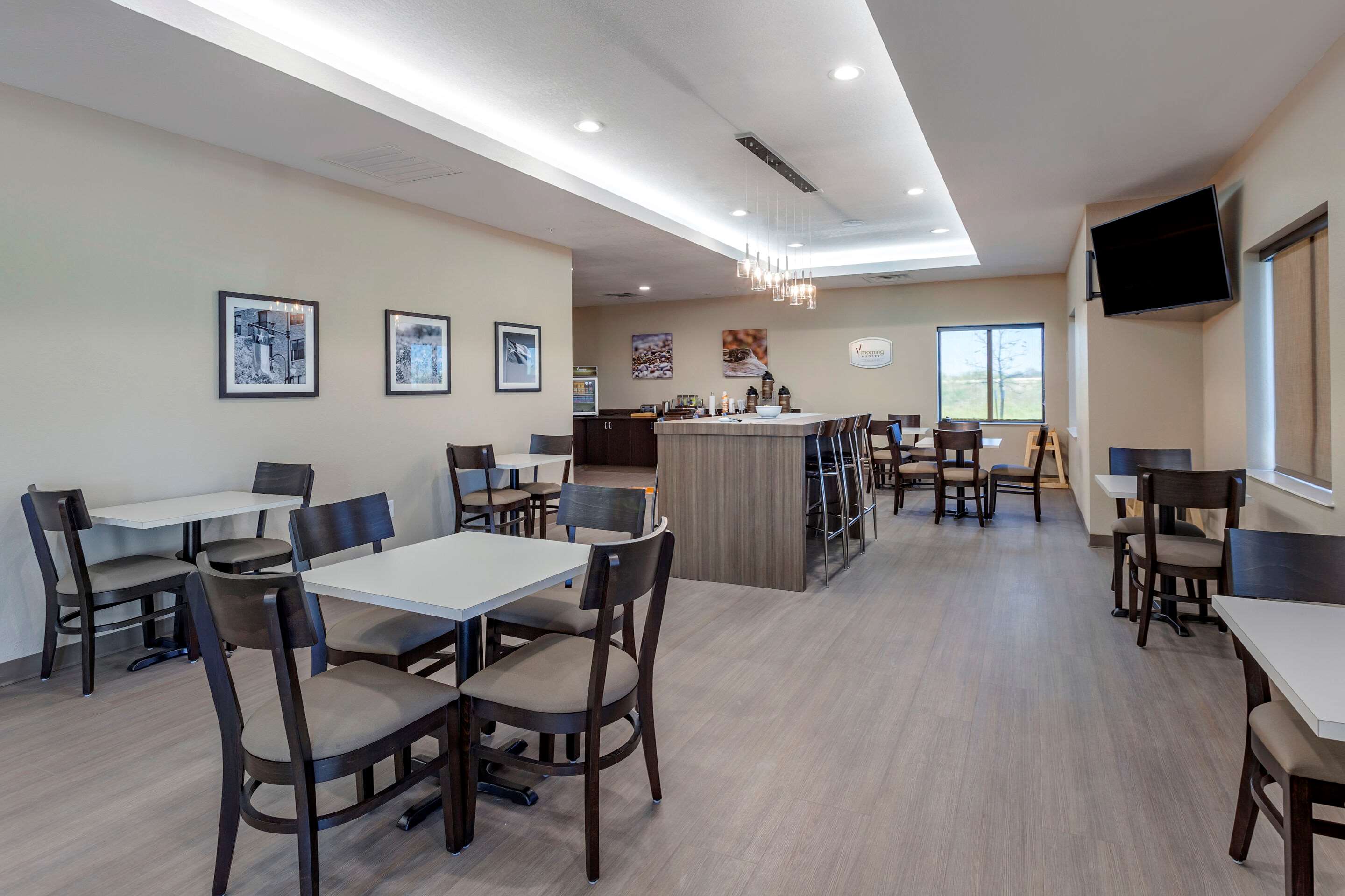 Breakfast area