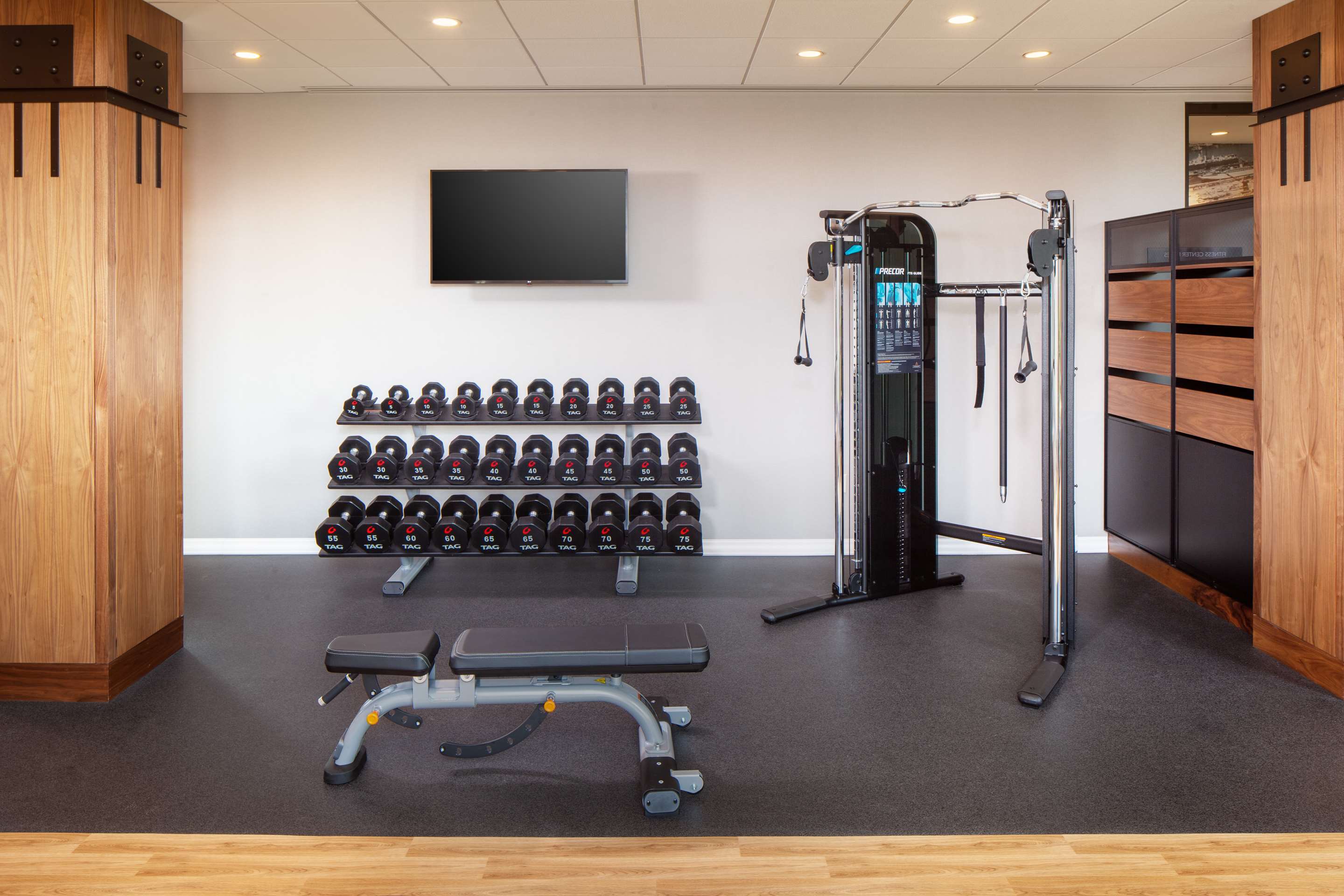 Health club fitness center gym
