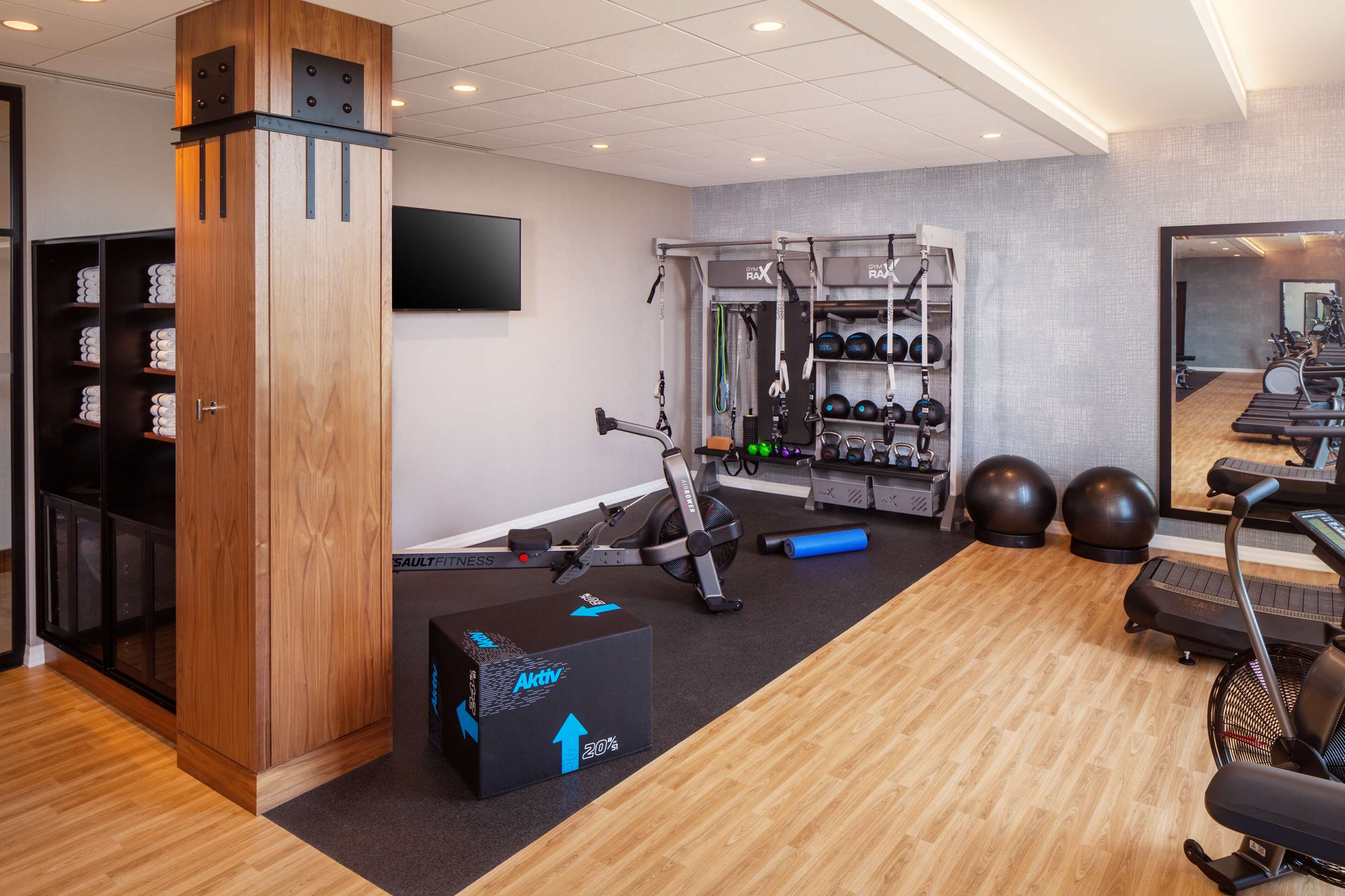 Health club fitness center gym