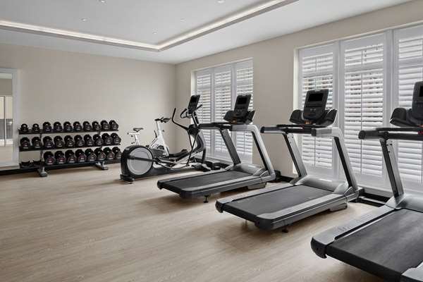 Fitness/ Exercise Room - Embassy Suites Ferry Wharf Mt Pleasant