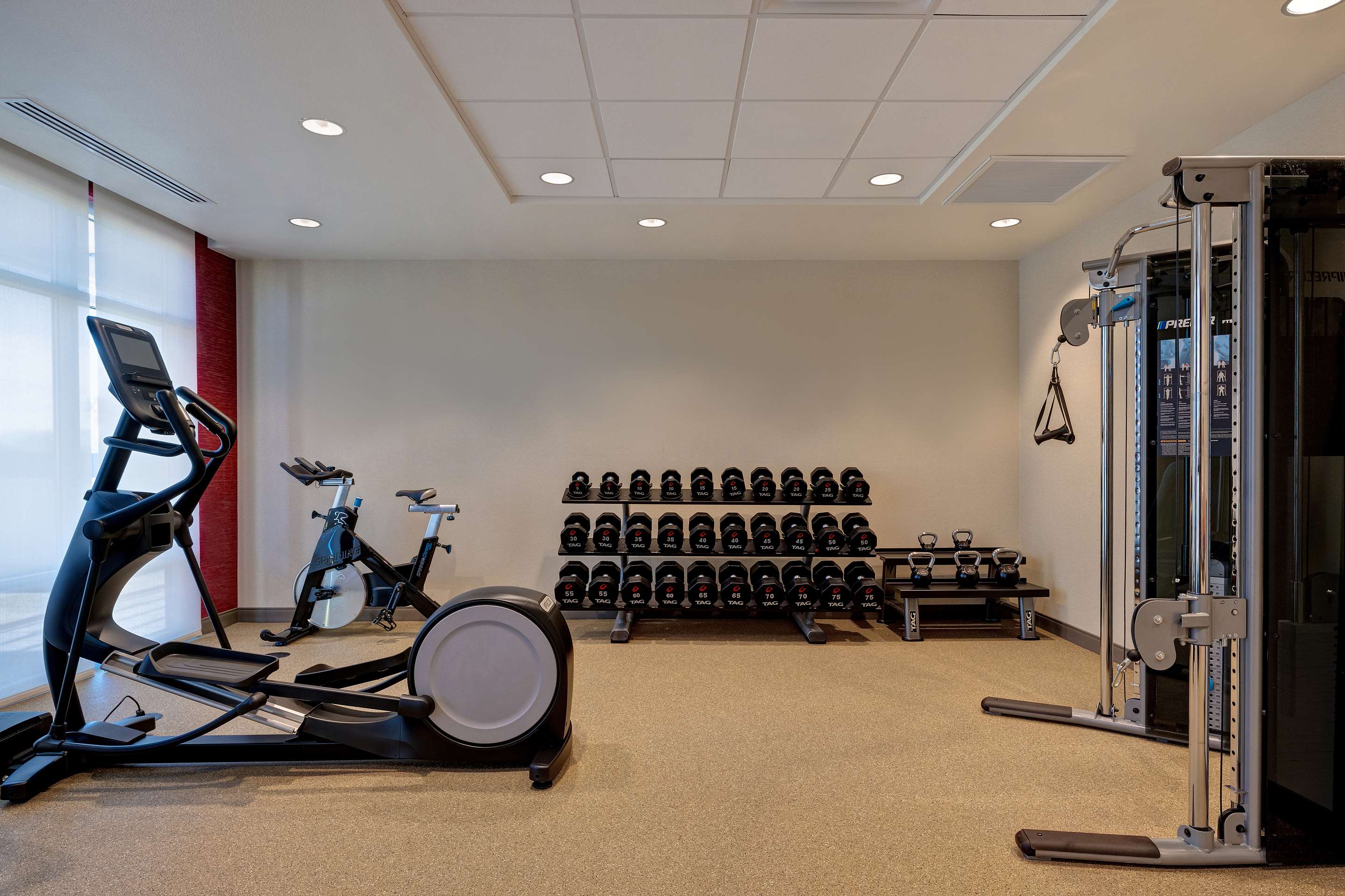 Health club fitness center gym | Home2 Suites by Hilton Barstow