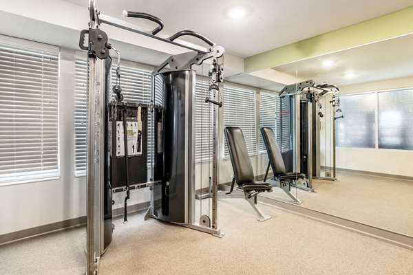 Fitness/ Exercise Room - WoodSpring Suites Colton