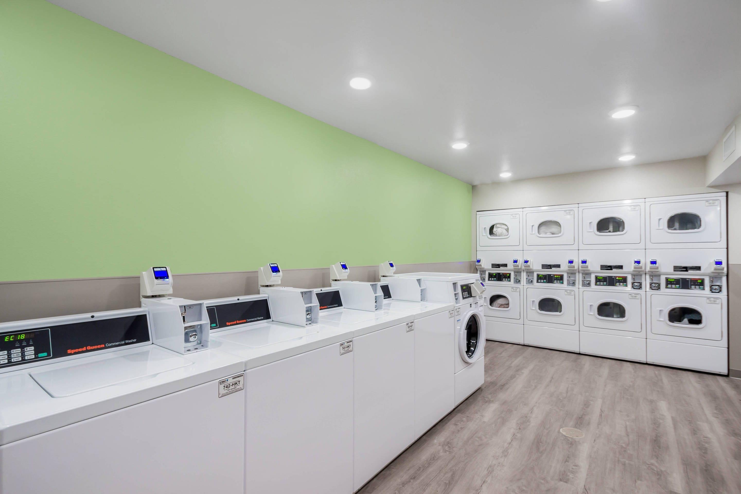Guest laundry facilities