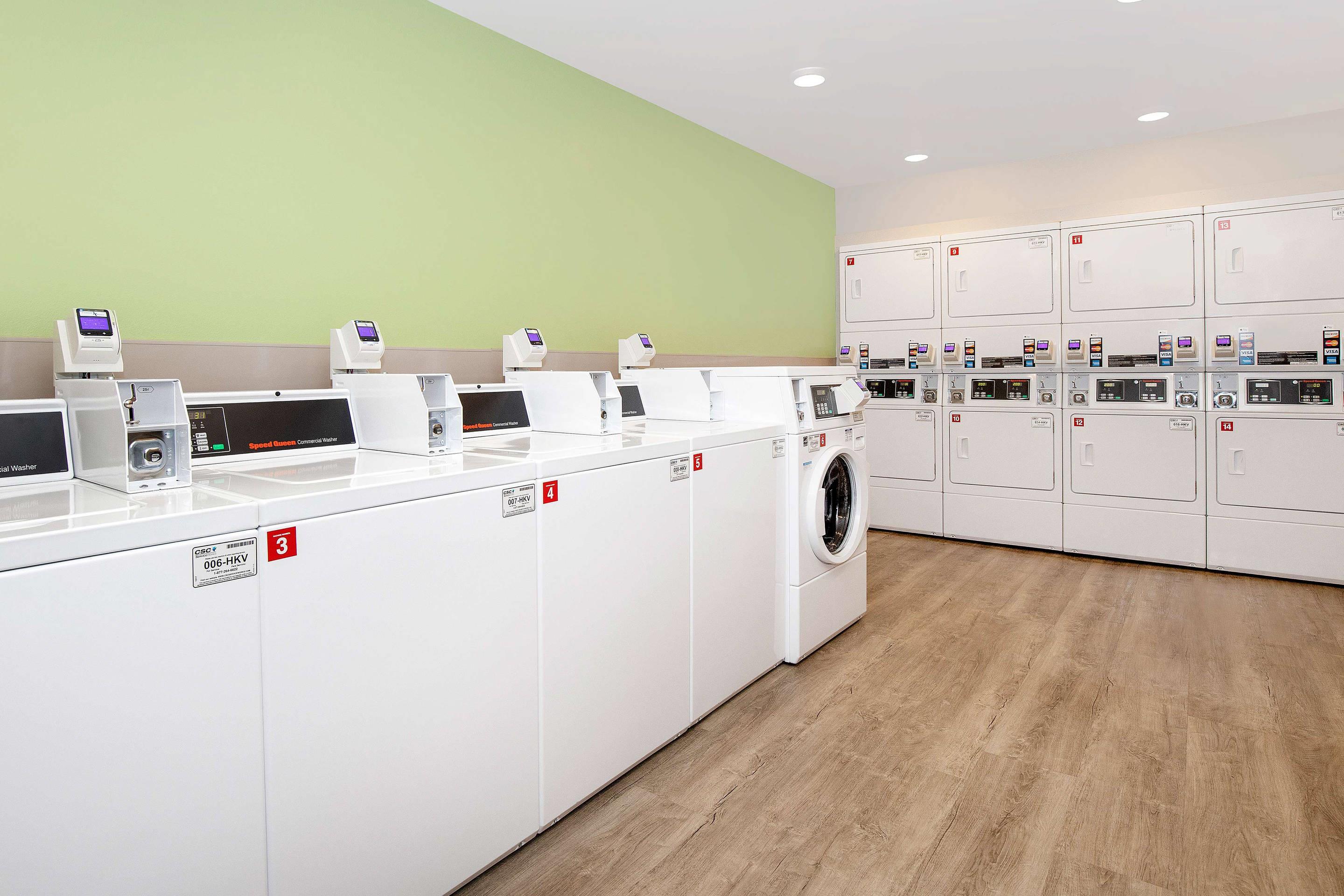 Guest laundry facilities