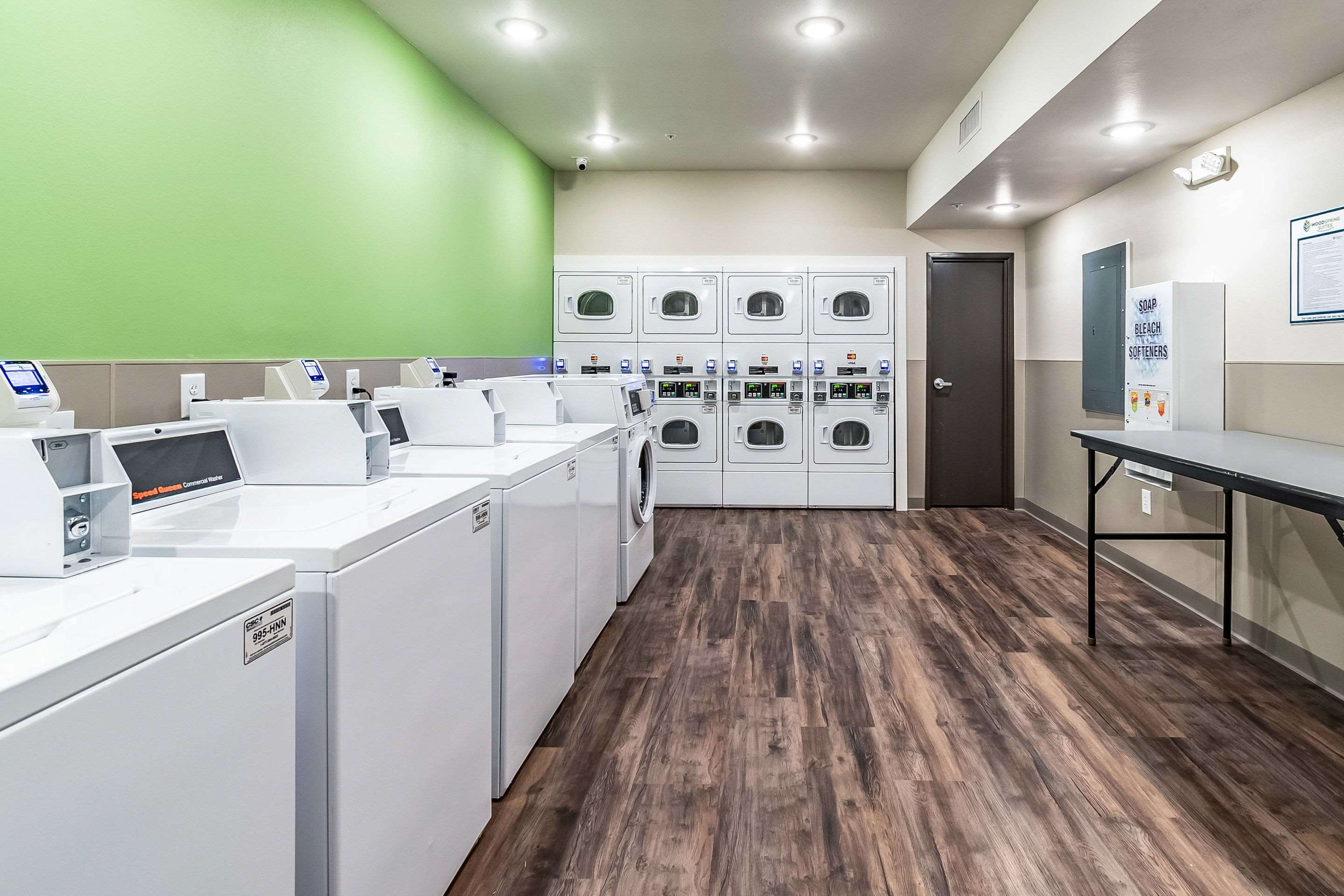 Guest laundry facilities