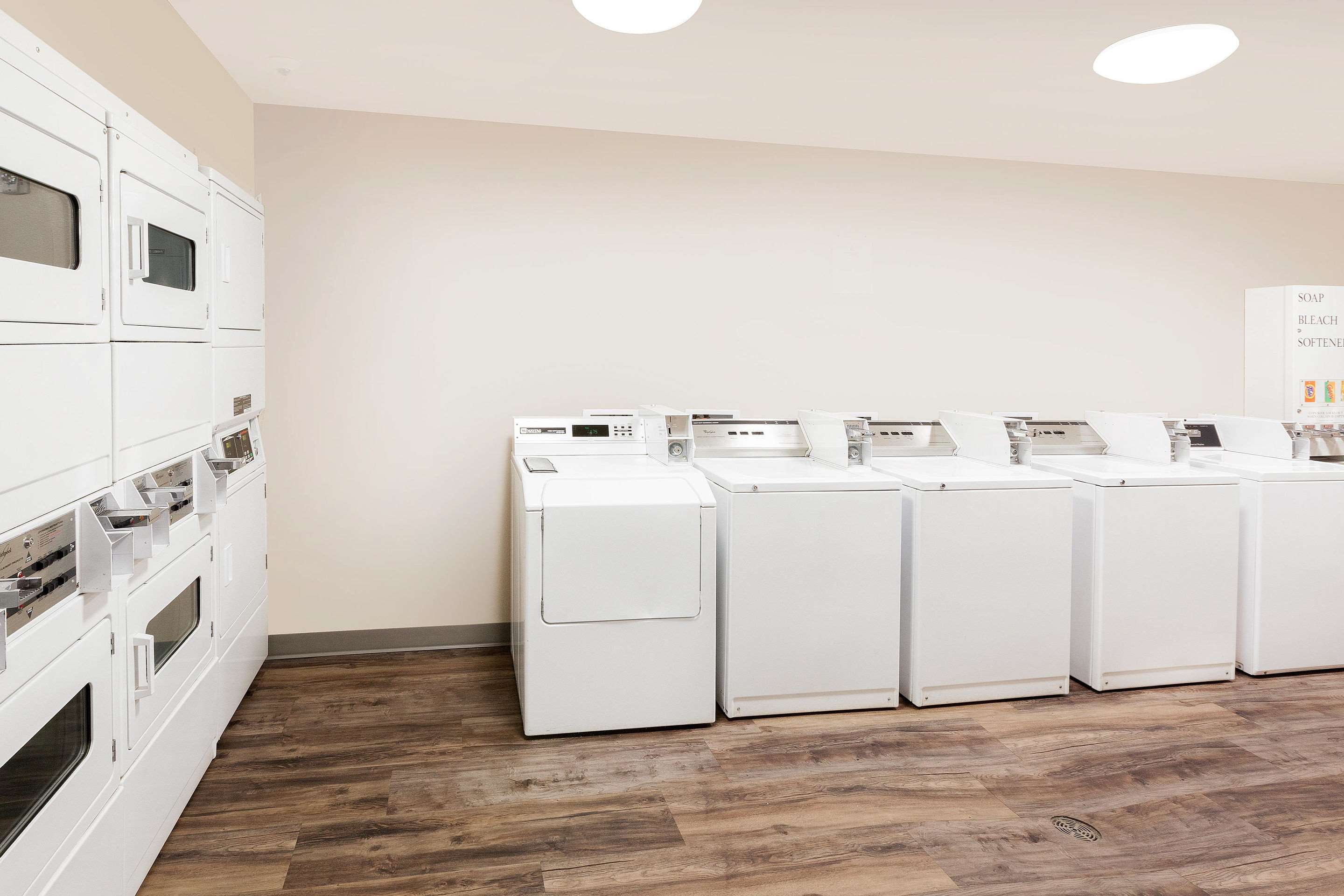 Guest laundry facilities