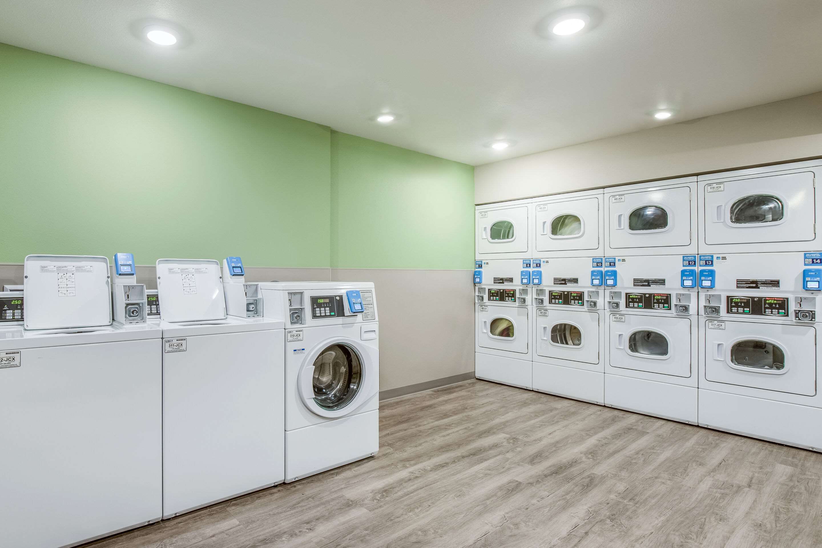 Guest laundry facilities