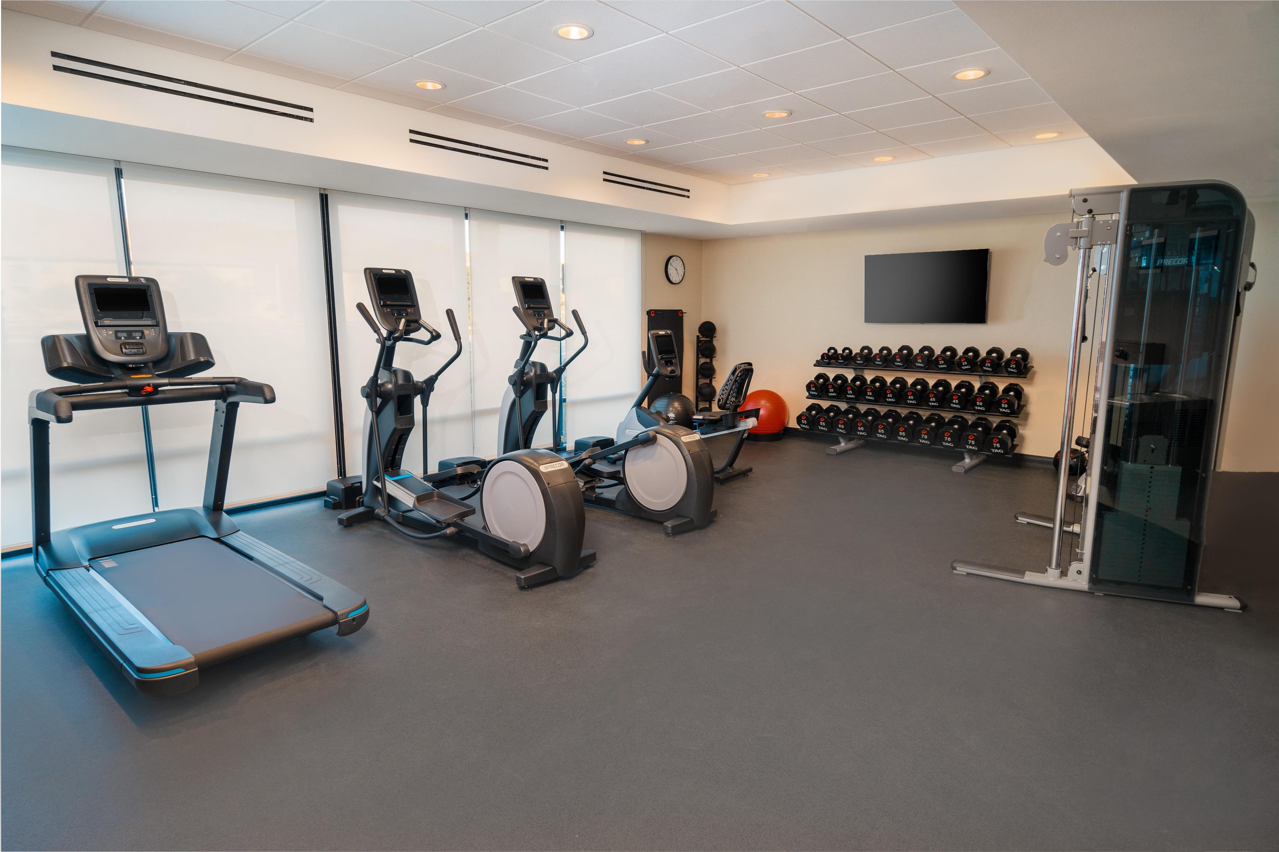 Health club fitness center gym | Home2 Suites by Hilton Corona