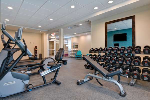 Fitness/ Exercise Room - Home2 Suites by Hilton Midtown Savannah