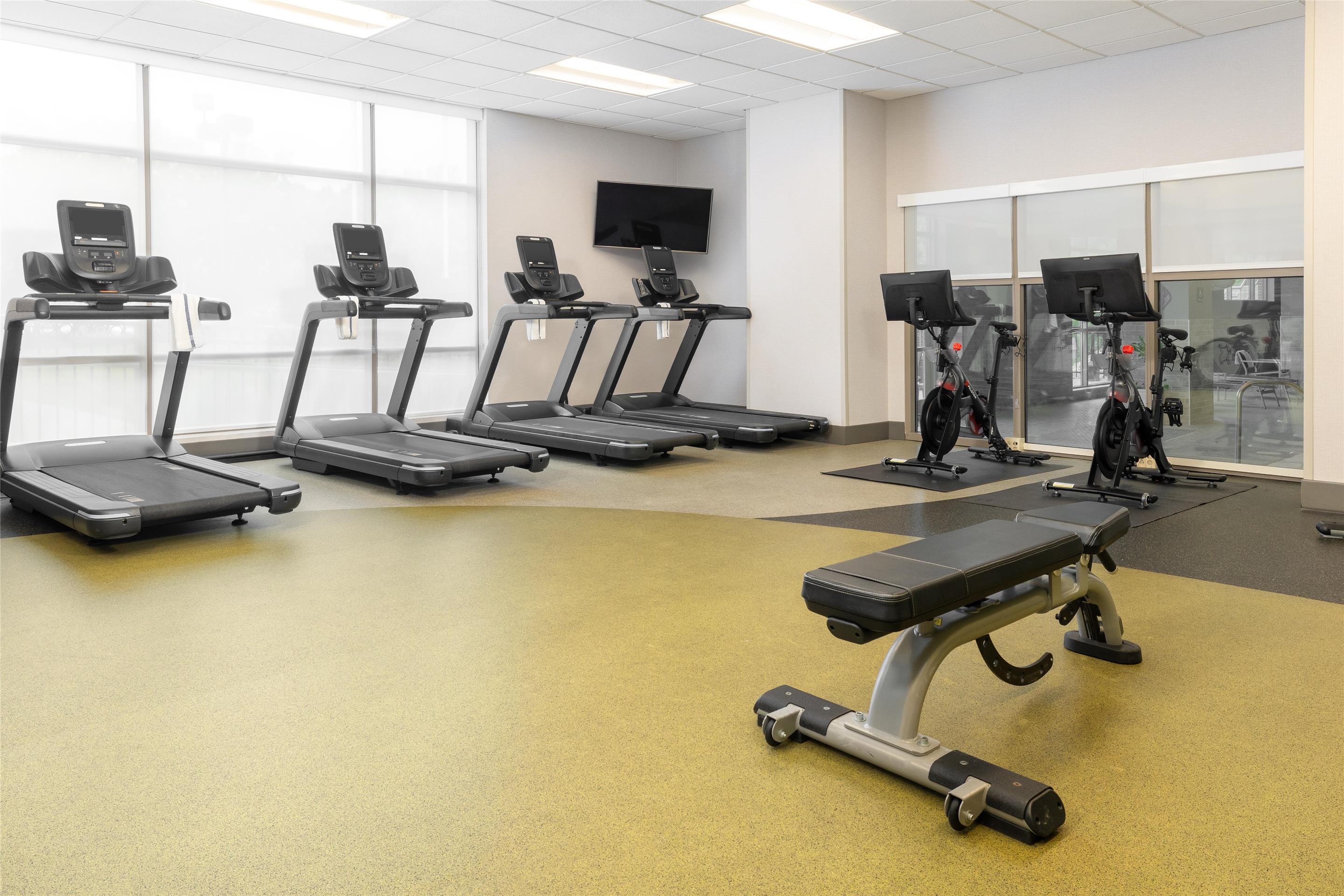 Health club fitness center gym | Homewood Suites by Hilton Hanover Arundel Mills