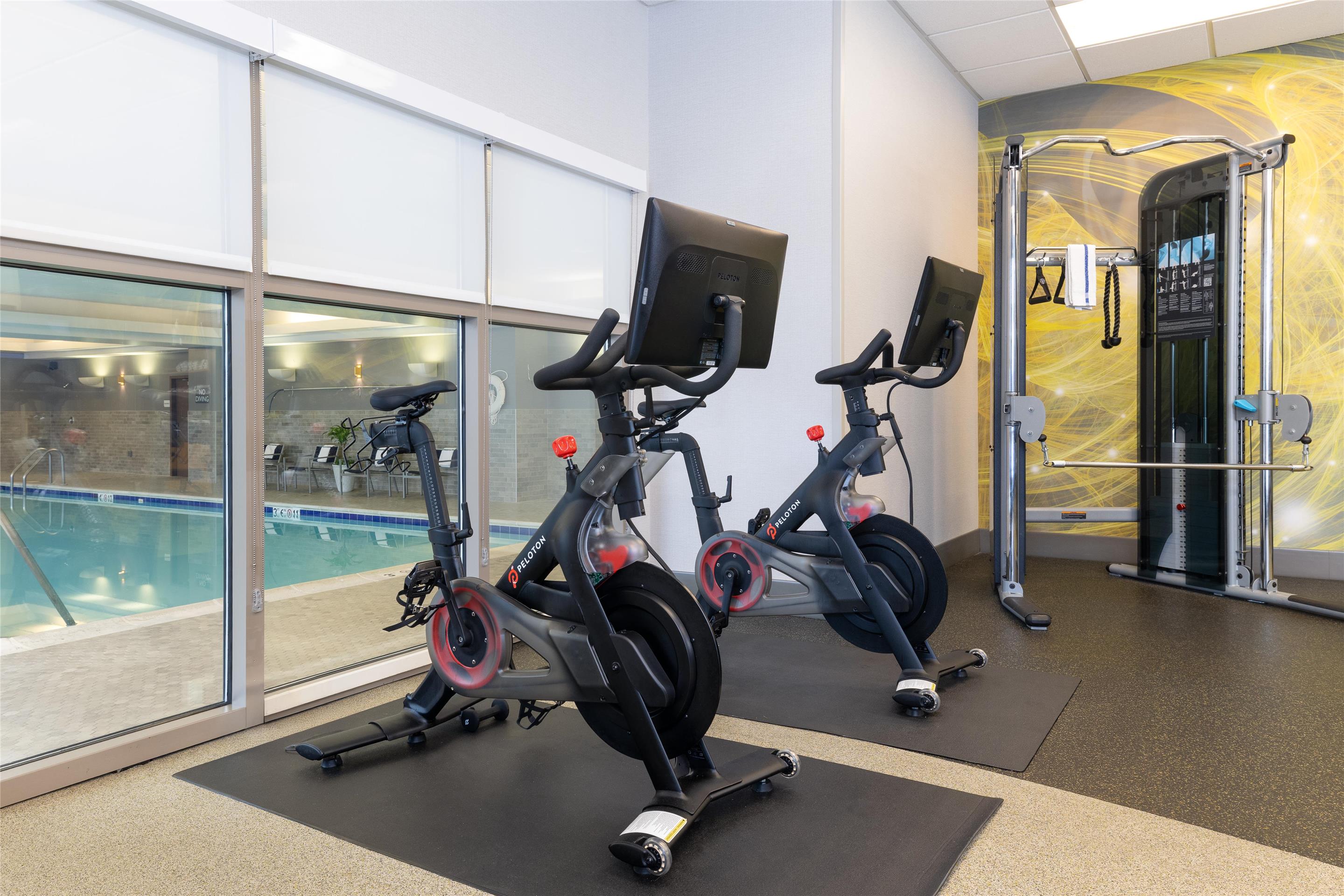 Health club fitness center gym | Hilton Garden Inn Hanover Arundel Mills,  MD