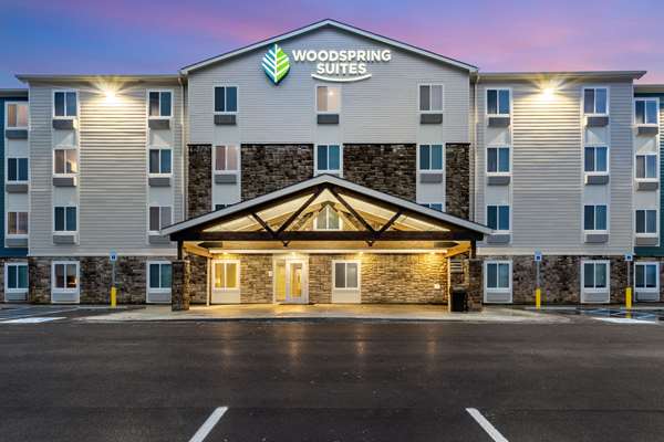 Exterior view - WoodSpring Suites Airport South Indianapolis - I-74 & I-465, Exit 8