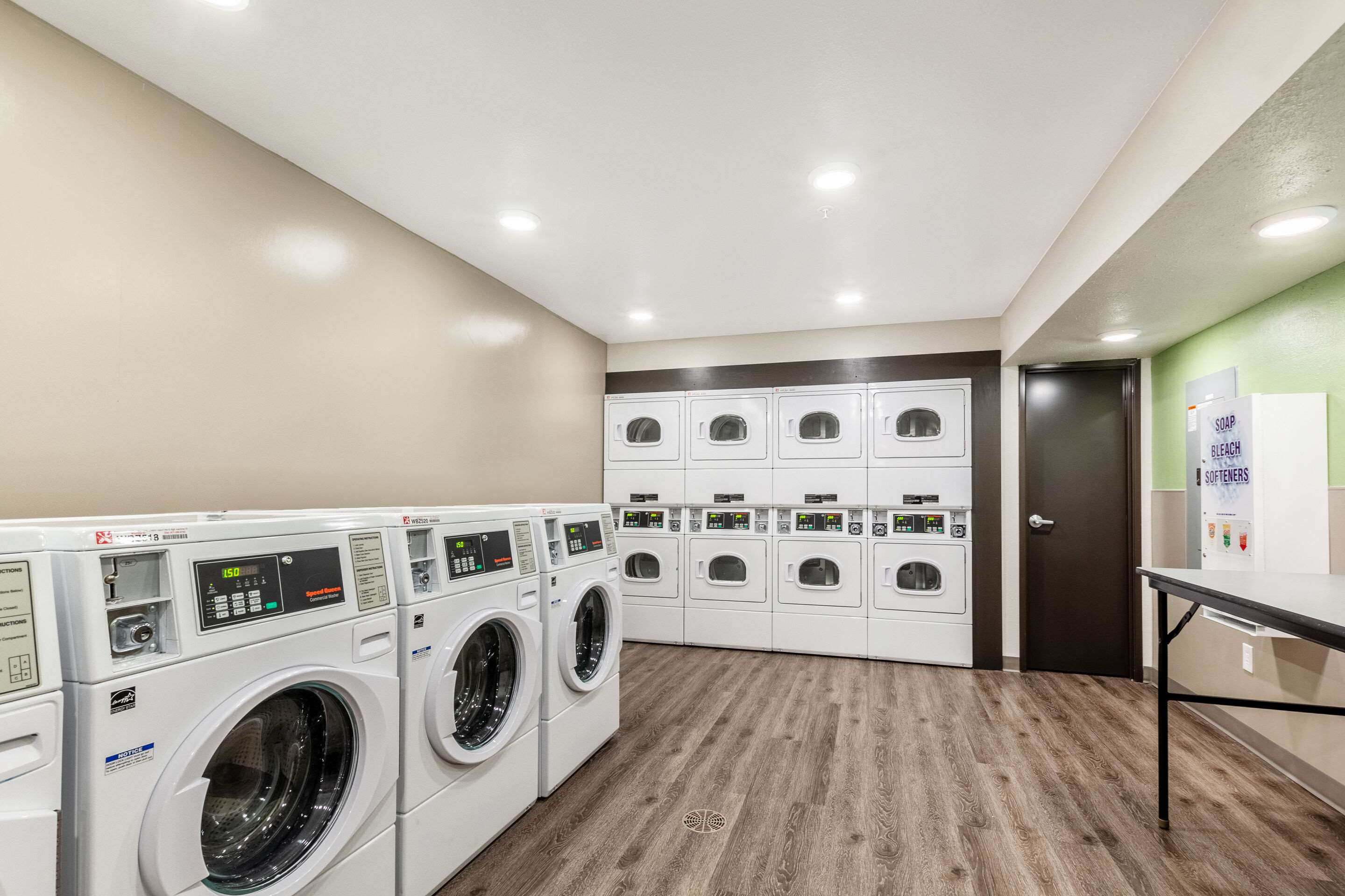 Guest laundry facilities