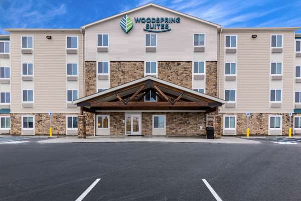 Exterior view - WoodSpring Suites Airport South Indianapolis - I-74 & I-465, Exit 8