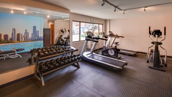 Fitness/ Exercise Room - Best Western Plus Hyde Park Chicago Hotel