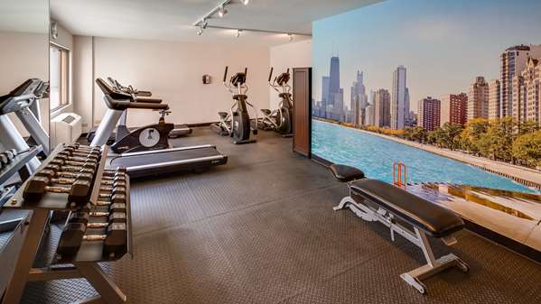 Fitness/ Exercise Room - Best Western Plus Hyde Park Chicago Hotel