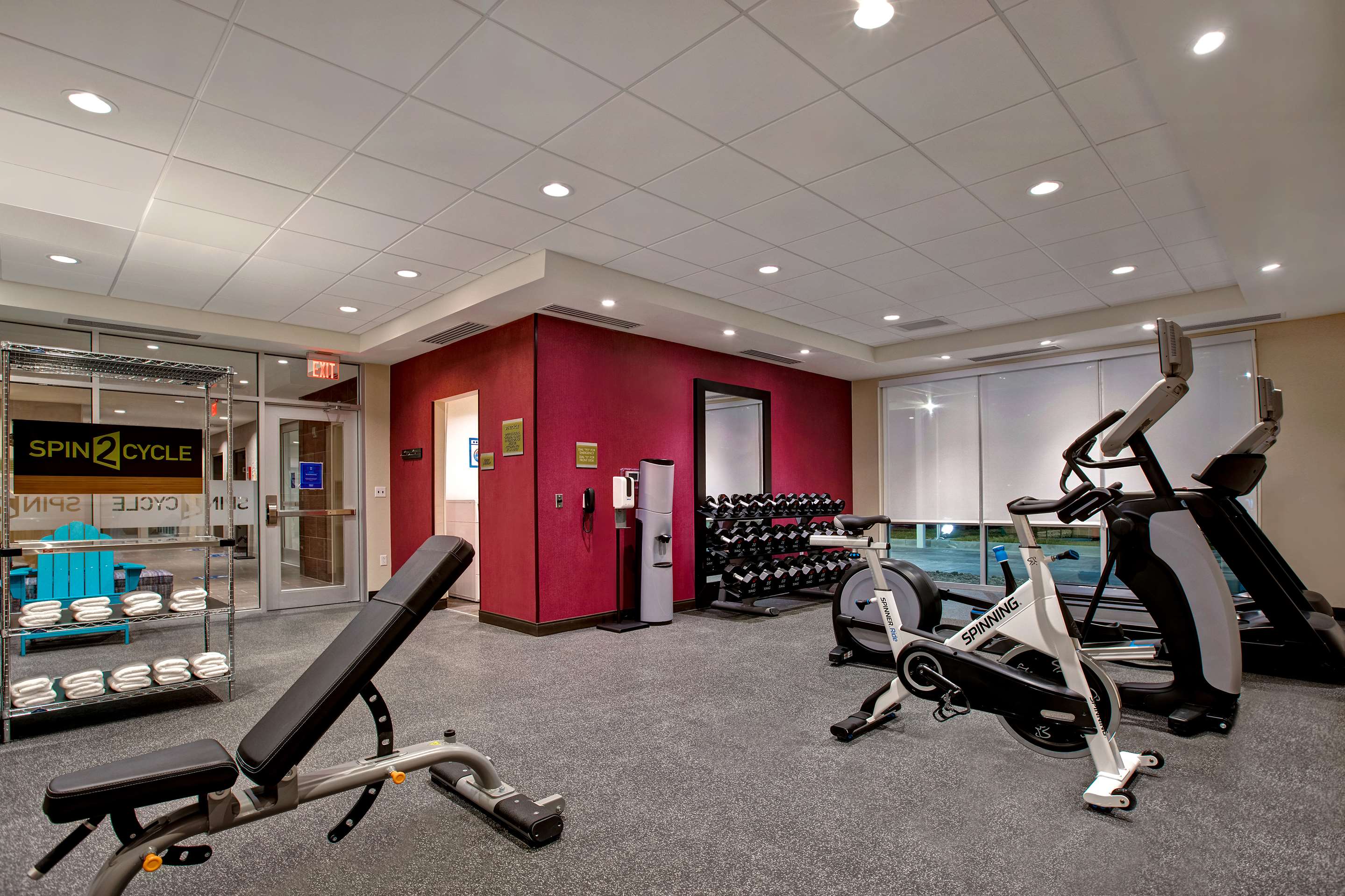 Health club fitness center gym