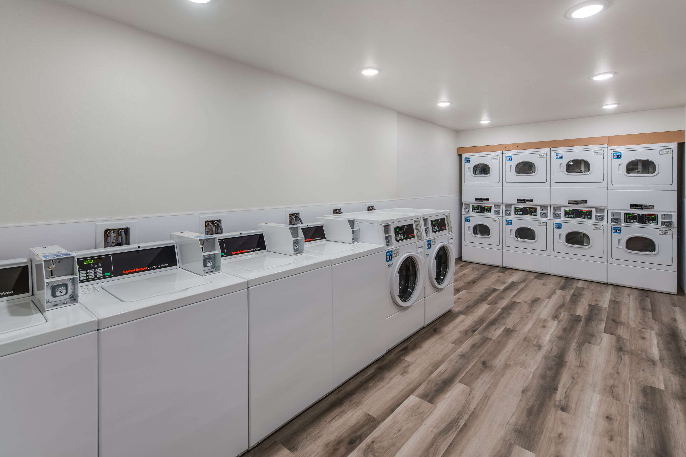 Guest laundry facilities