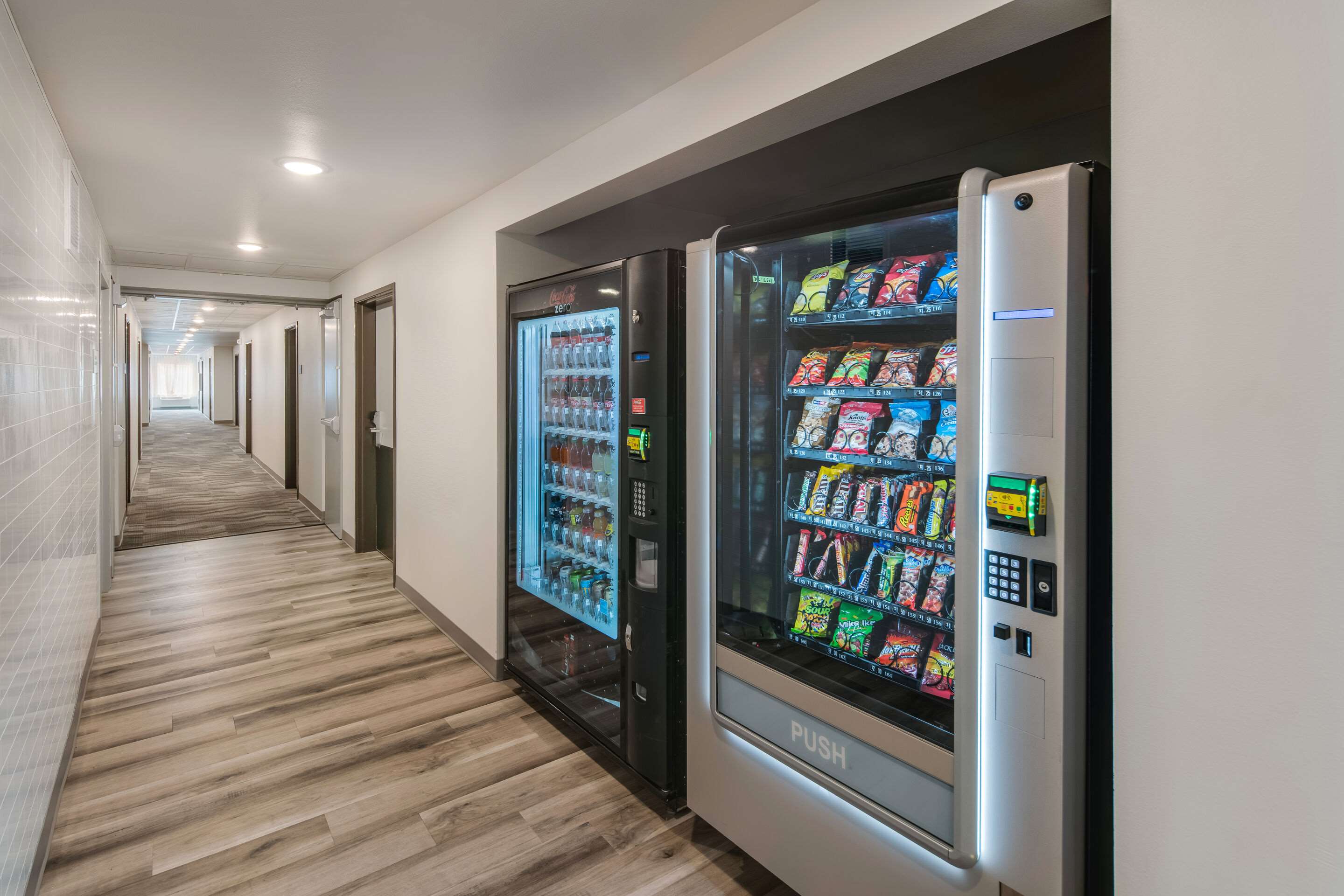 Hotel vending area