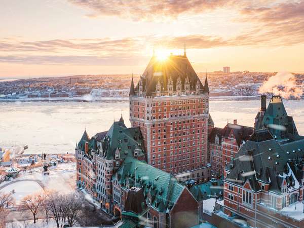 Exterior view - Fairmont Le Chateau Frontenac Hotel Quebec City