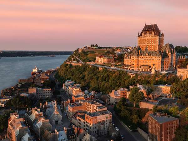 Exterior view - Fairmont Le Chateau Frontenac Hotel Quebec City