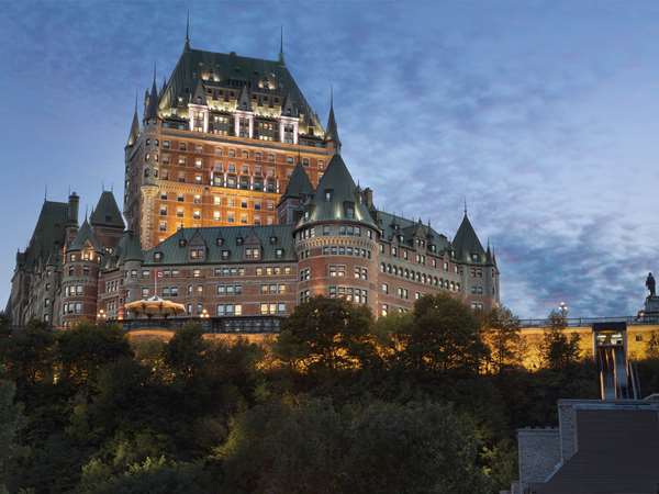 Exterior view - Fairmont Le Chateau Frontenac Hotel Quebec City