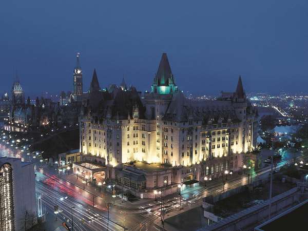 Exterior view - Fairmont Chateau Laurier Hotel Ottawa