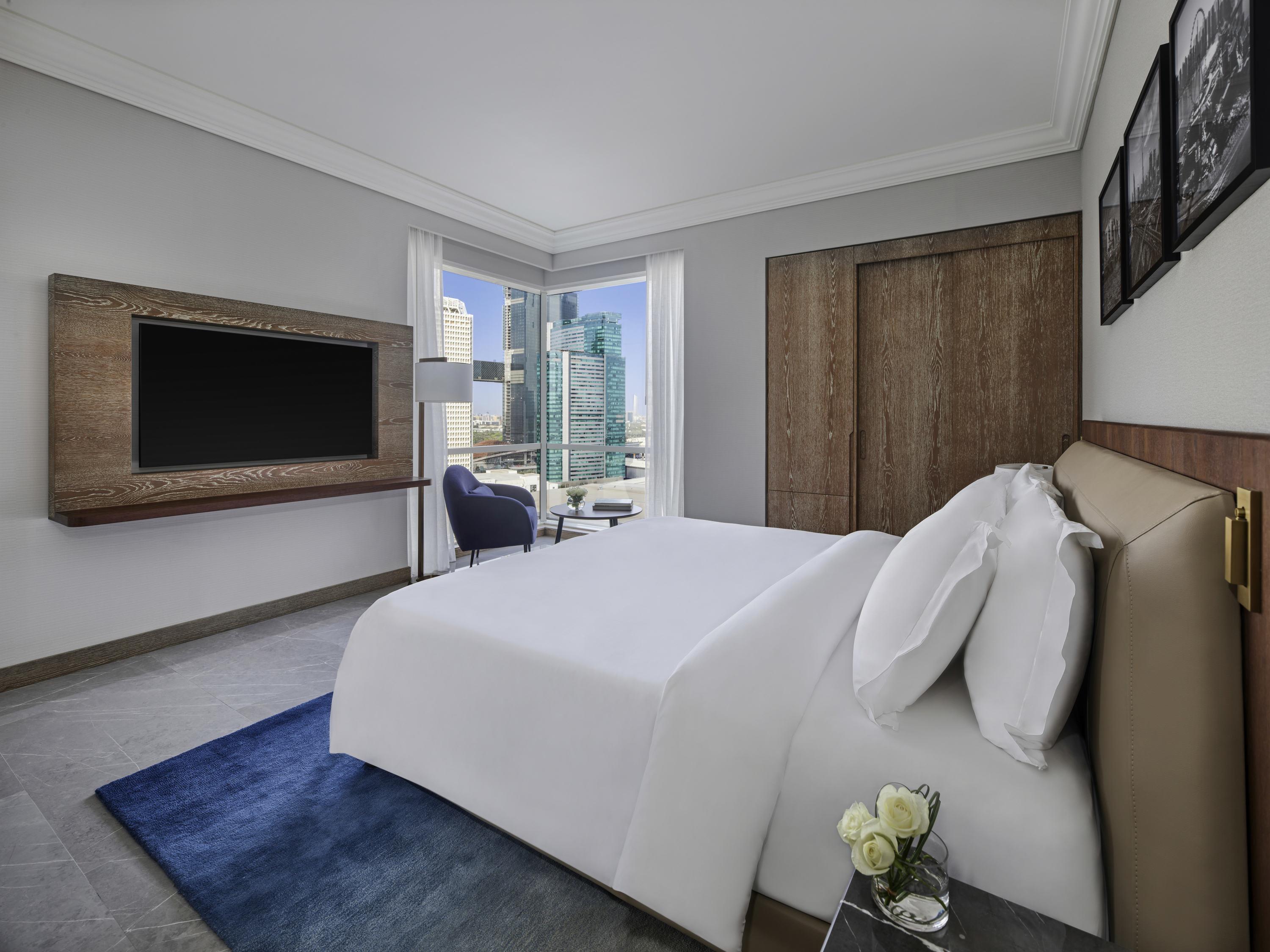 Fairmont Dubai Room Type - TWO BEDROOM SUITE 2 King - 105sm 1130sf