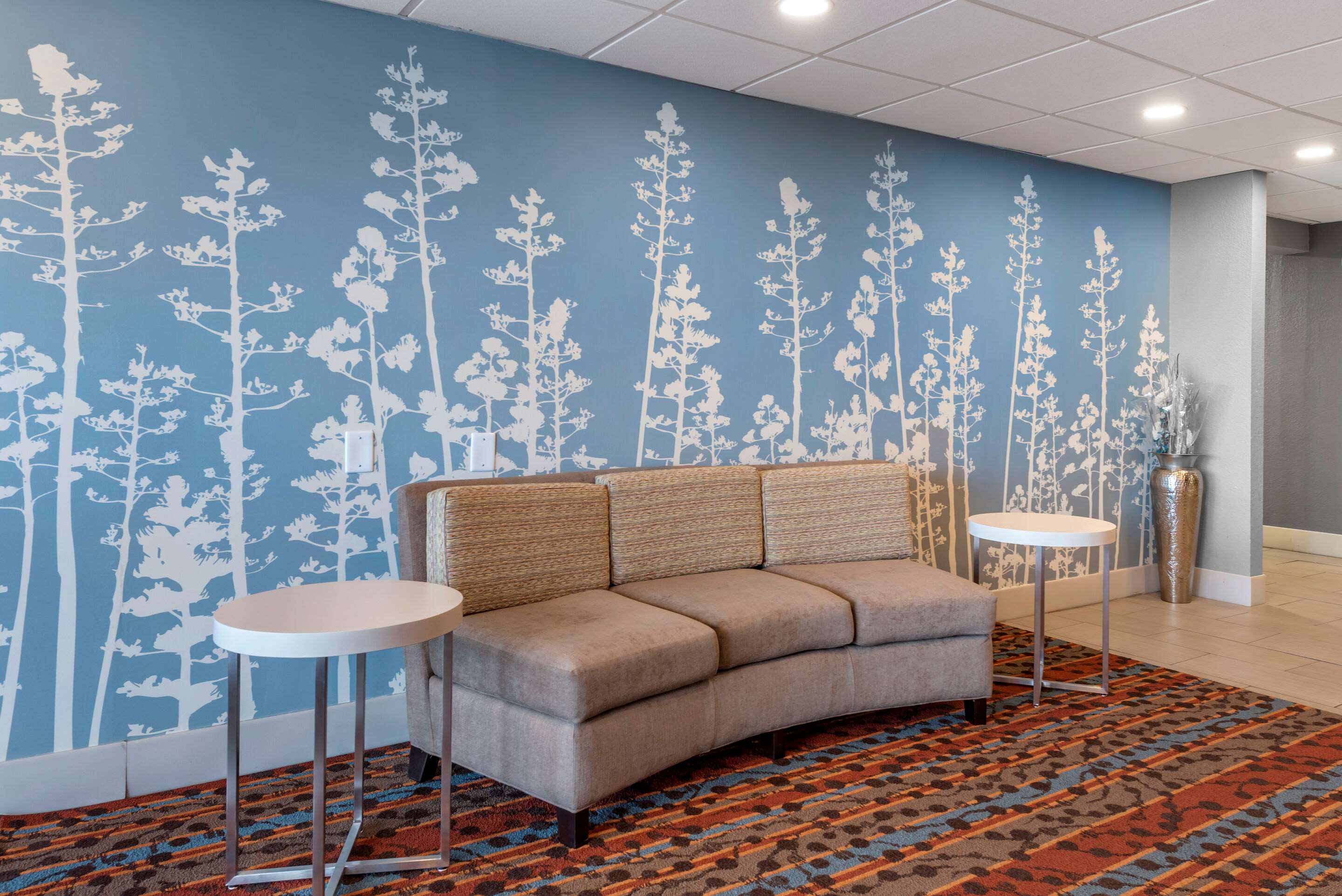 Lobby with sitting area | Sleep Inn Terre Haute University Area