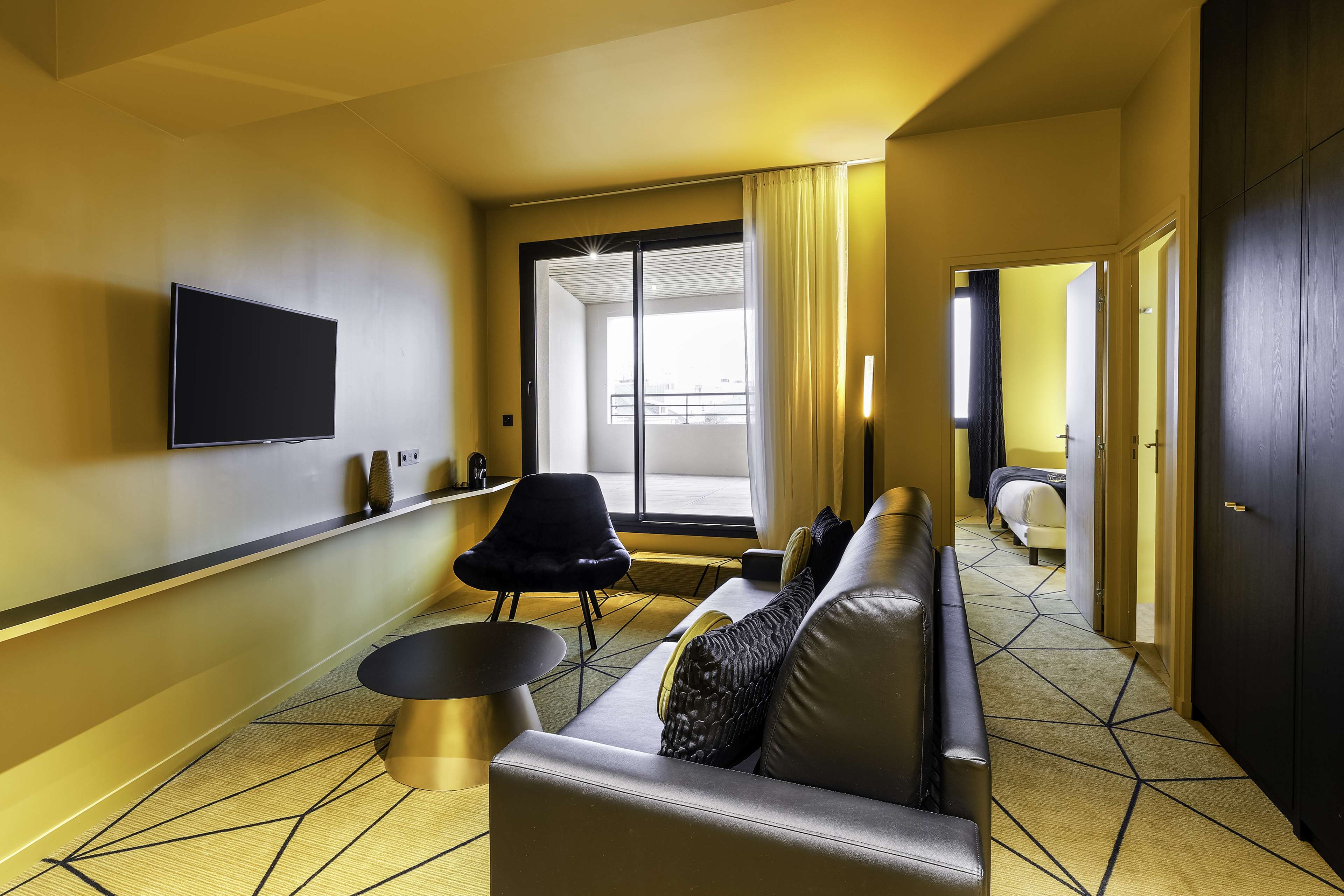 Leprince Hotel Spa, BW Premier Collection Room Type - SUITE-1 KING BED,NSMK,SOFBD,SHOWER