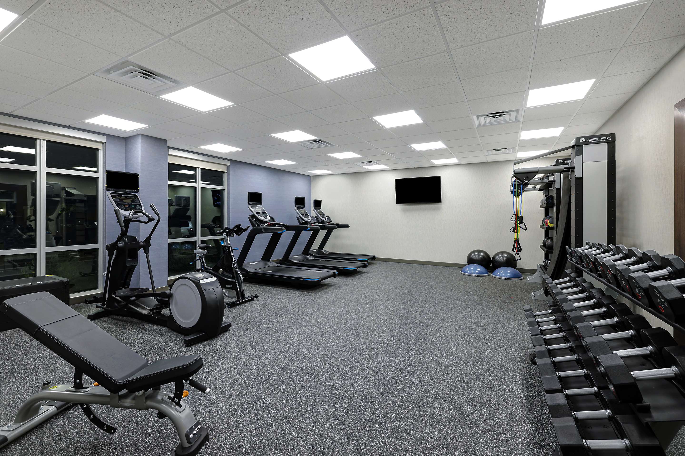 Health club fitness center gym | Homewood Suites by Hilton Santa Clarita