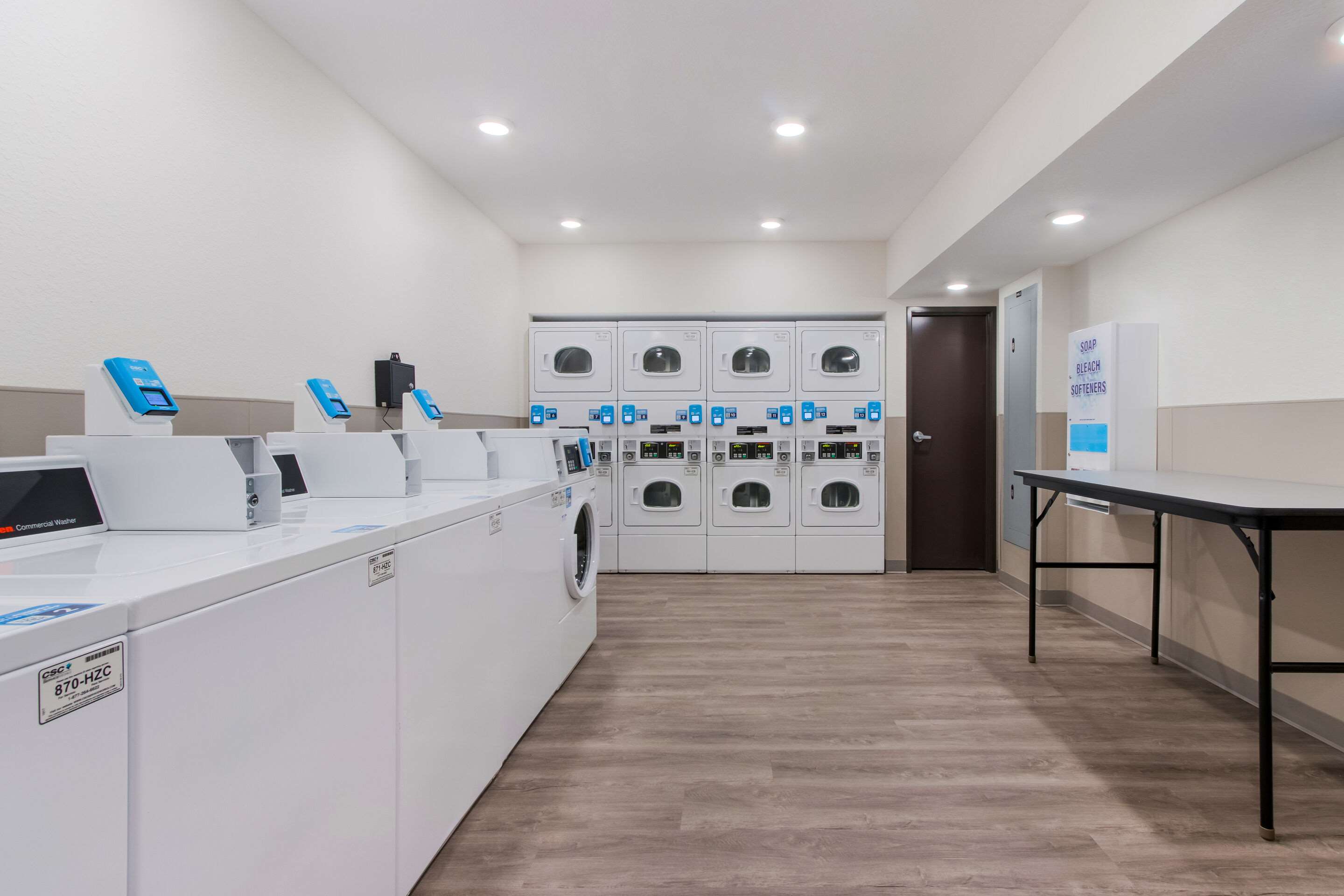 Guest laundry facilities