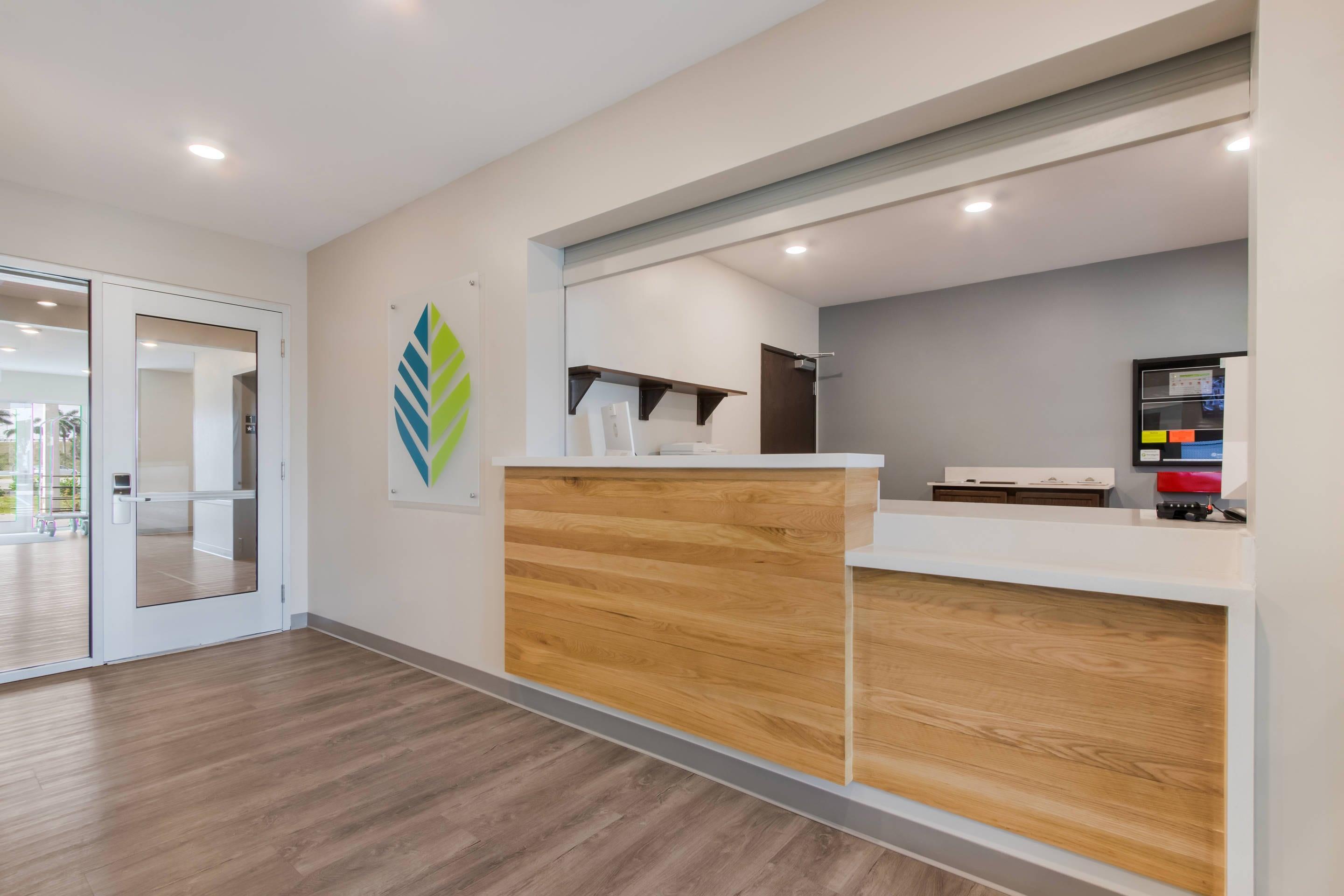 Lobby with sitting area