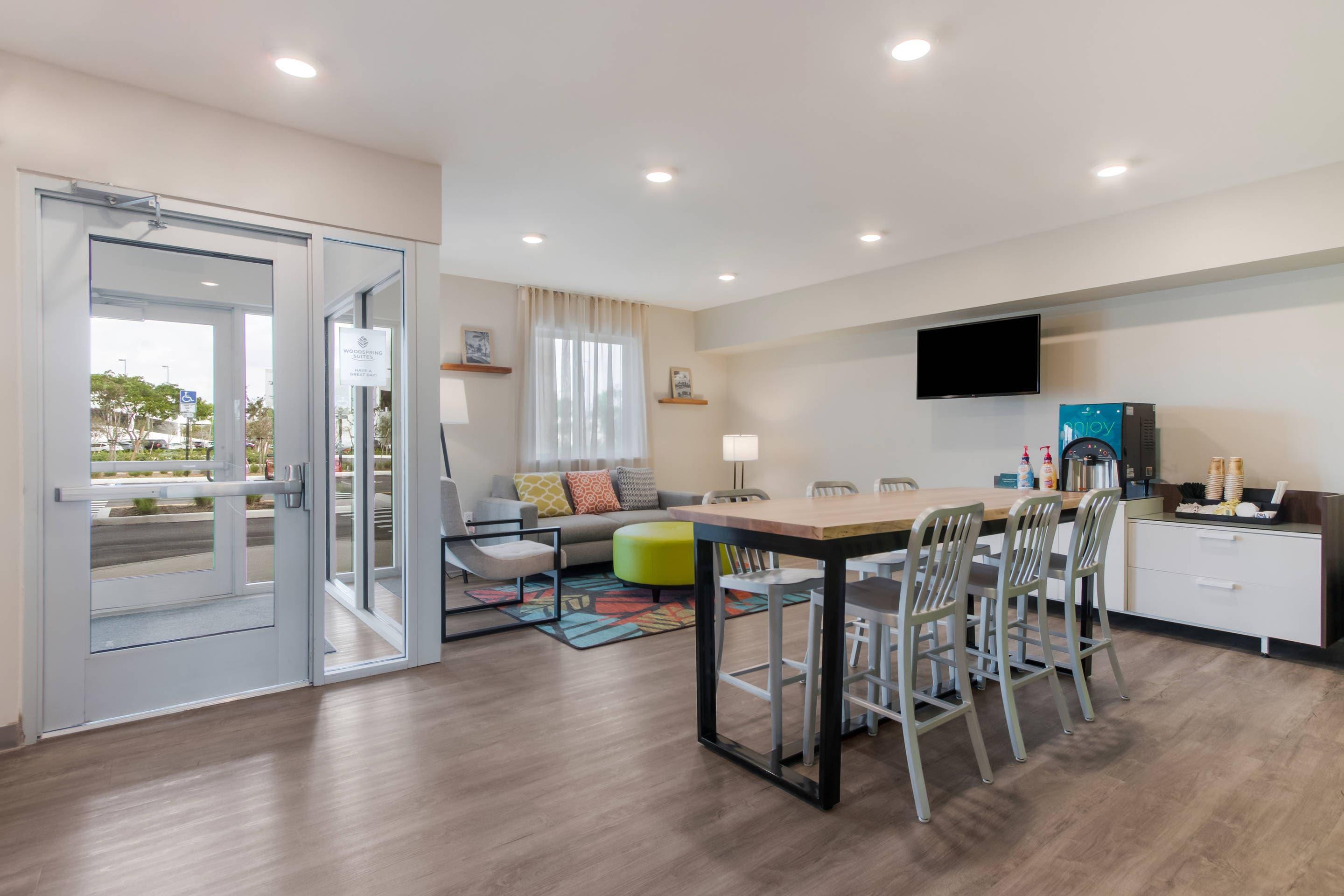 Lobby with sitting area