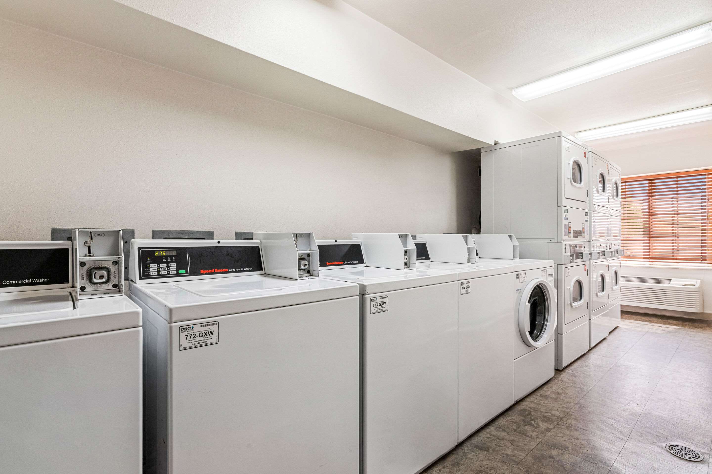 Guest laundry facilities