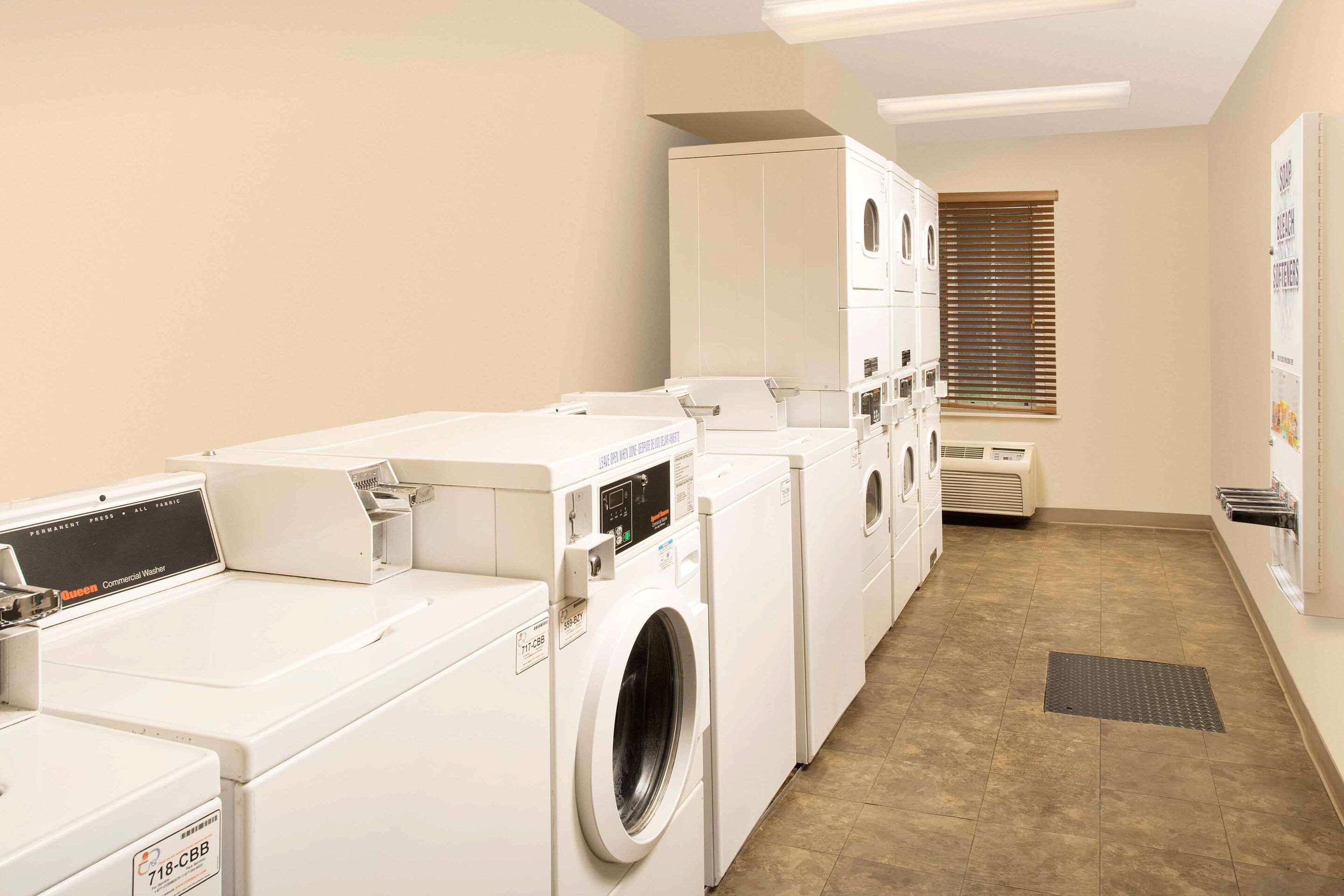 Guest laundry facilities