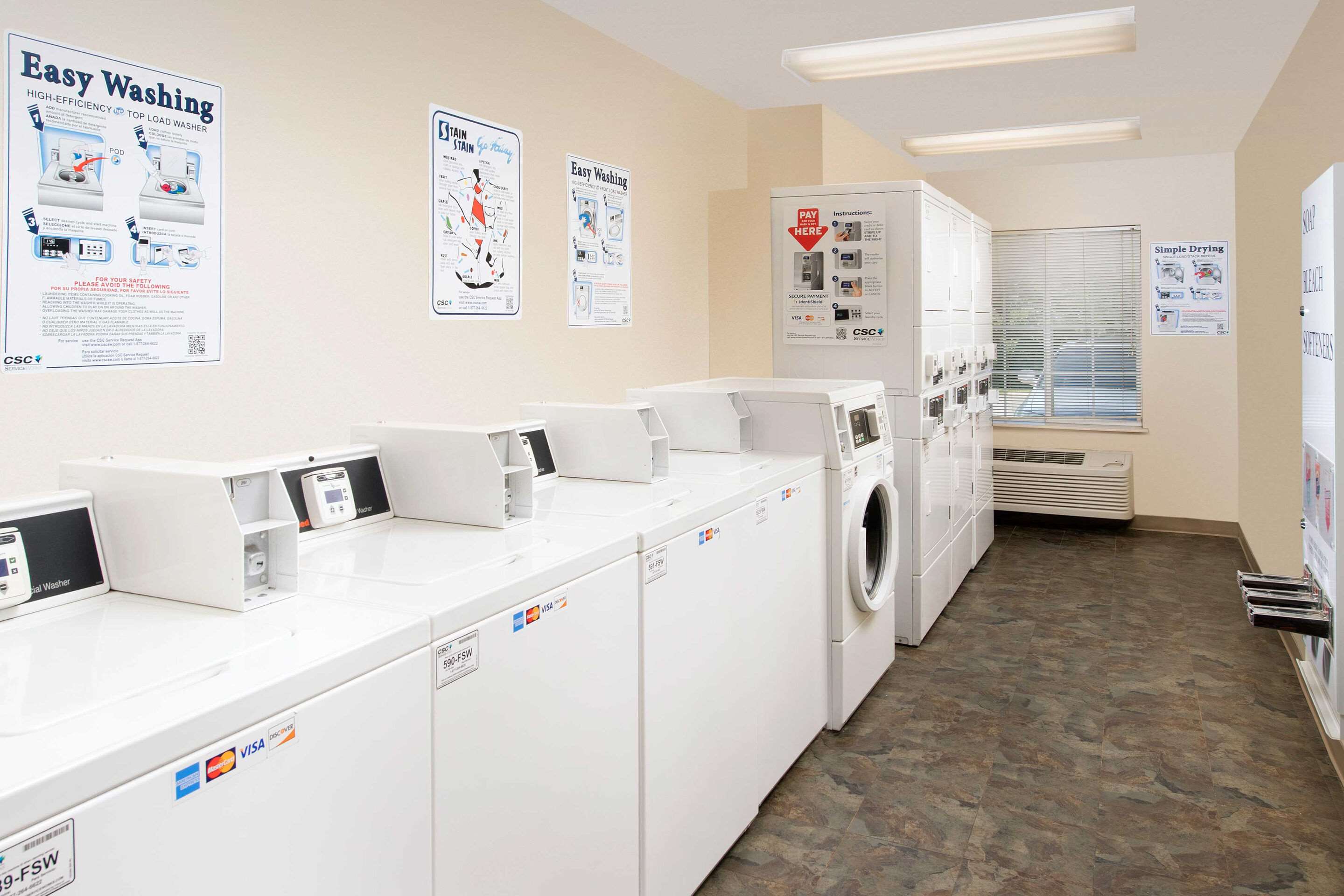 Guest laundry facilities | WoodSpring Suites Clarksville Ft Campbell